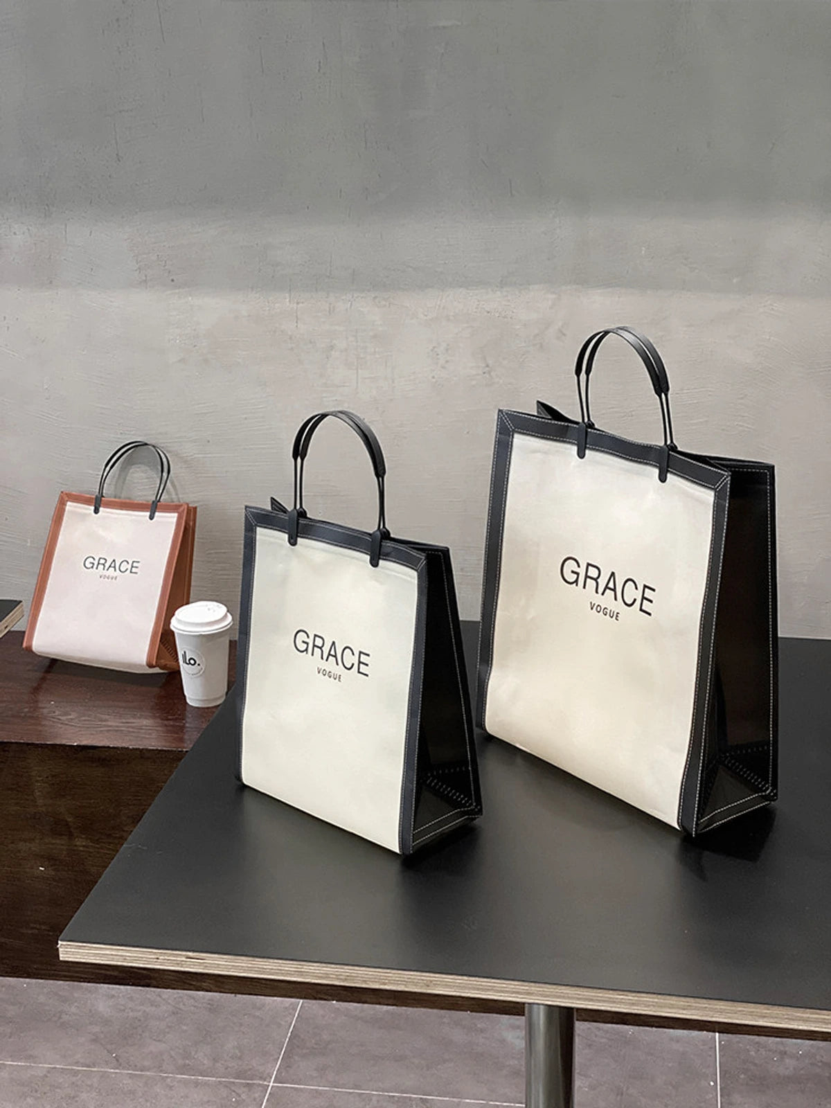 Boutique Non-Woven Tote Bags — 4 Styles product view 3