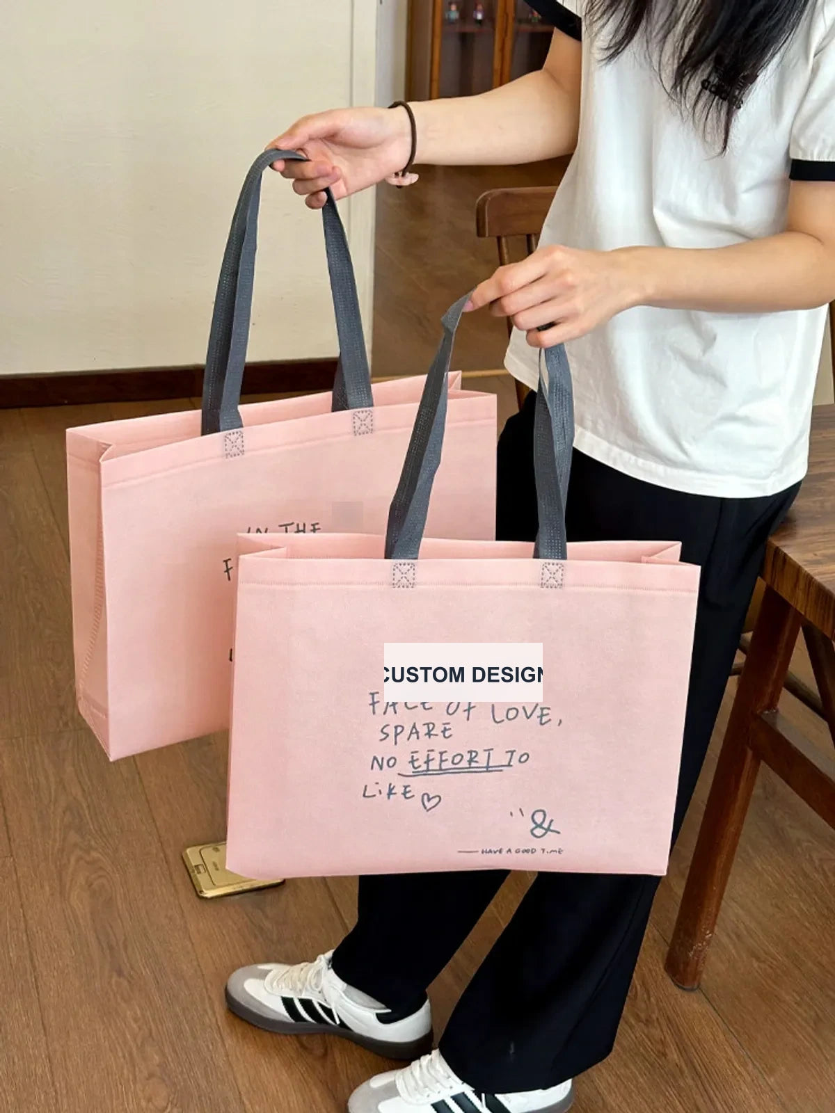 Boutique Non-Woven Tote Bags — 4 Styles product view 4