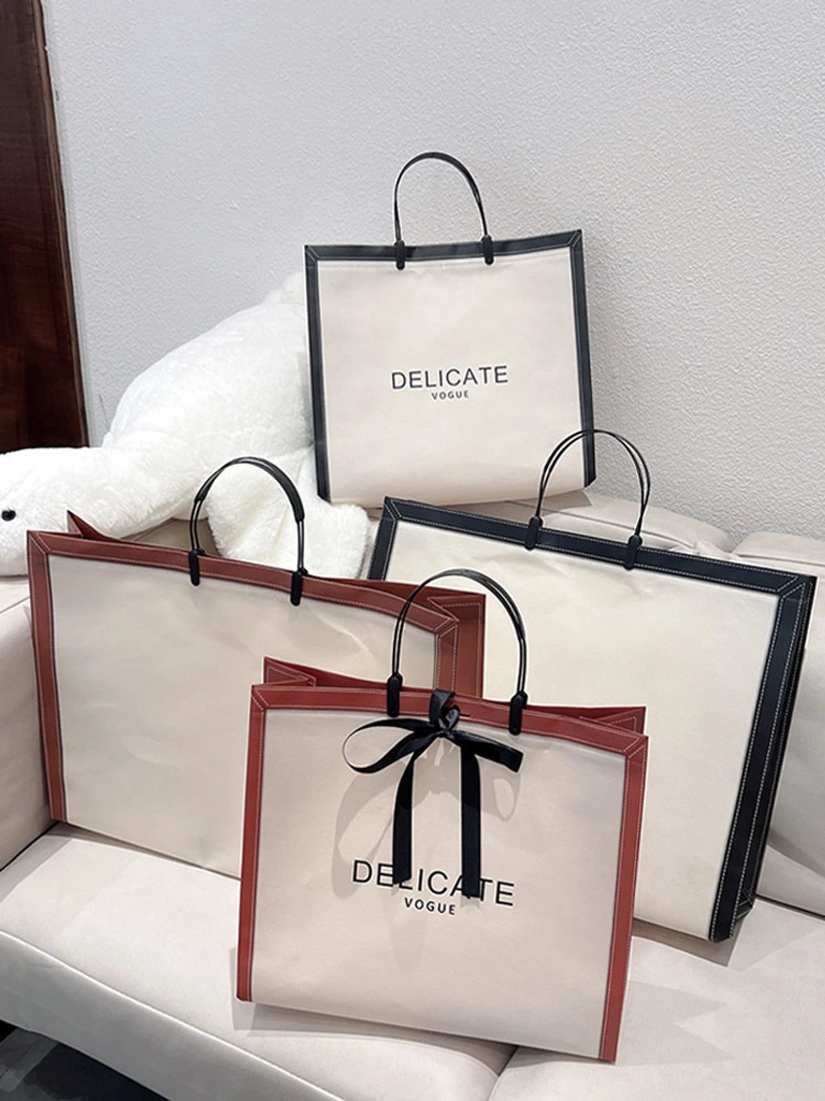 Boutique Non-Woven Tote Bags — 4 Styles product view 4