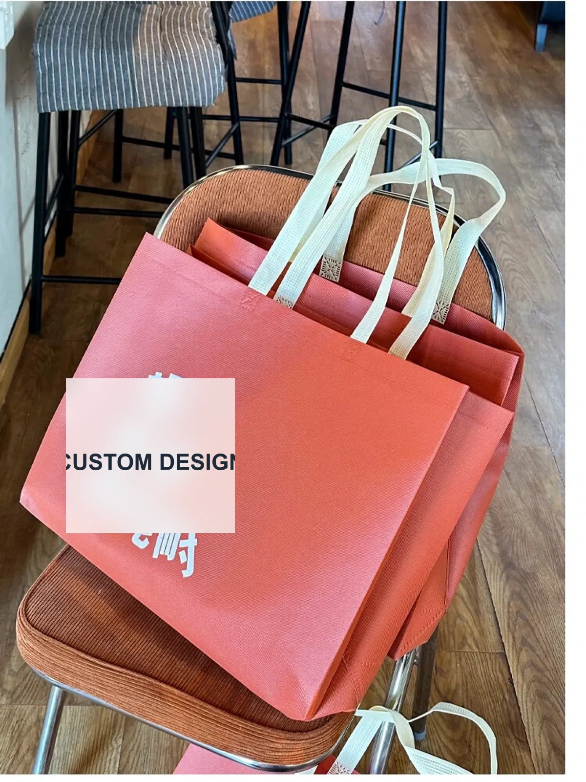 Boutique Non-Woven Tote Bags — 4 Styles product view 4