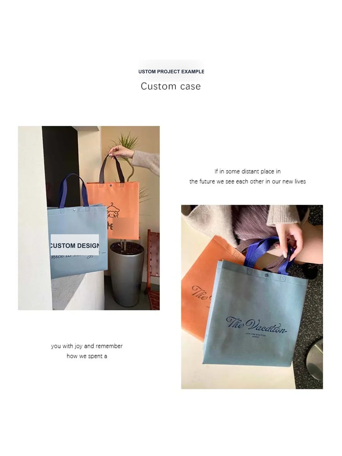Boutique Non-Woven Tote Bags — 4 Styles product view 5