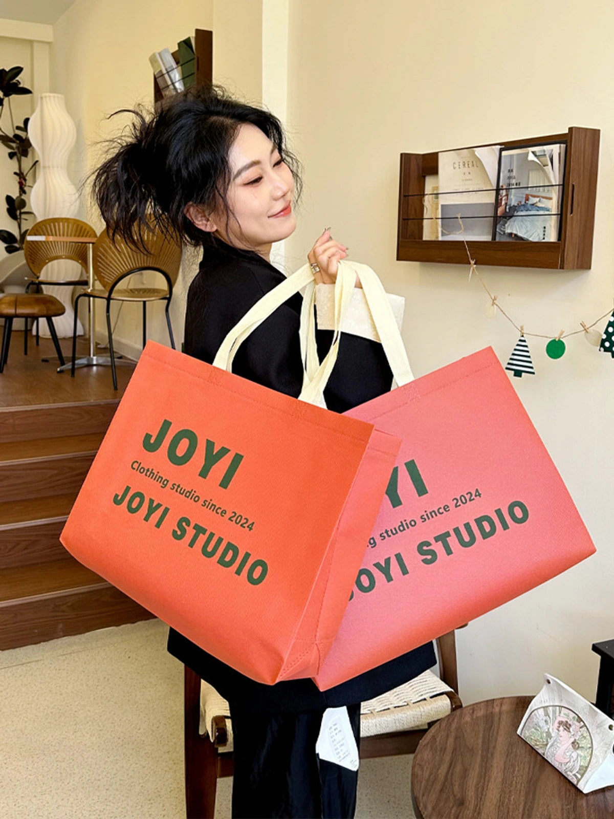 Boutique Non-Woven Tote Bags — 4 Styles product view 5