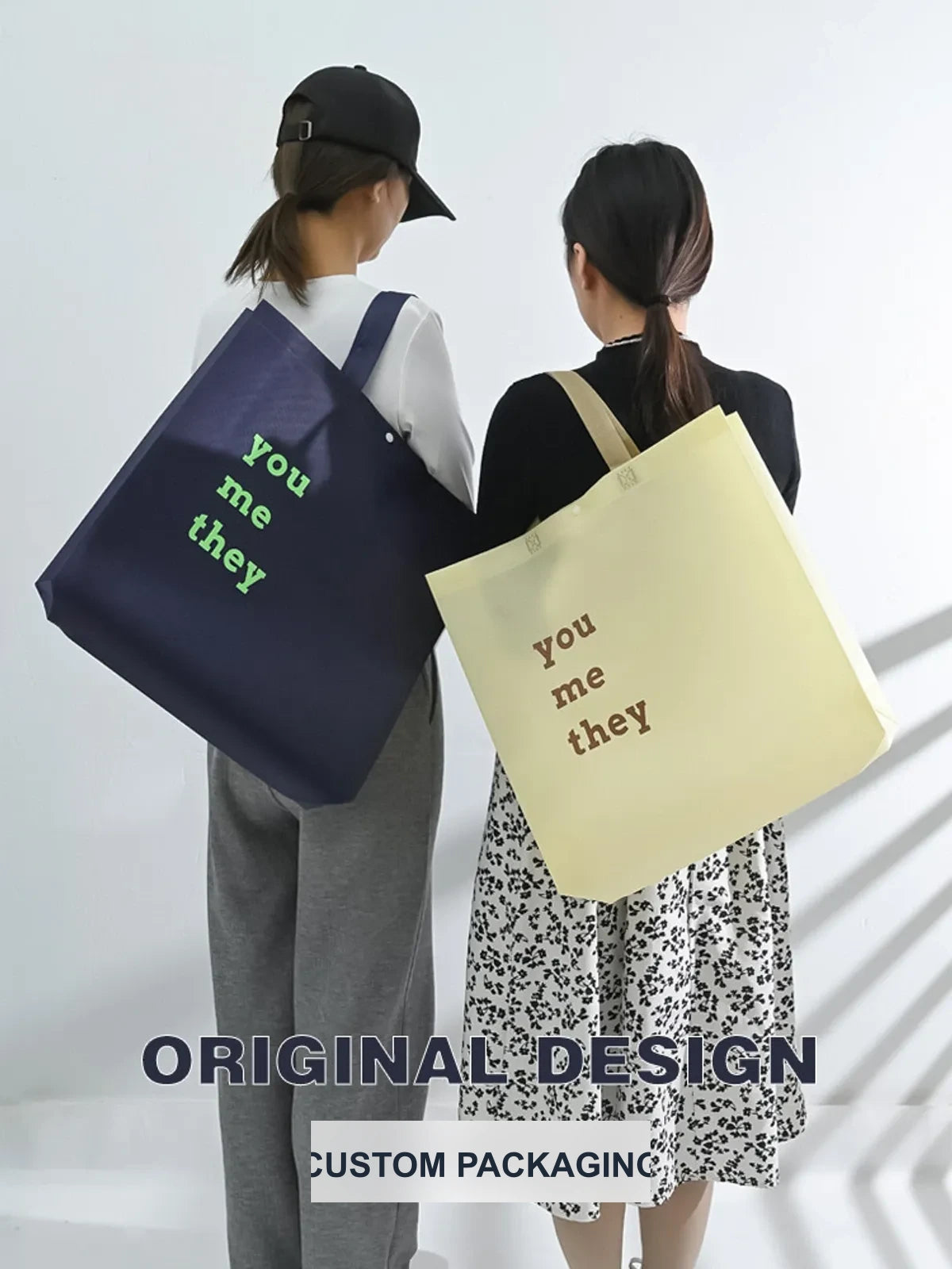 Boutique Non-Woven Tote Bags — 5 Styles product view 1