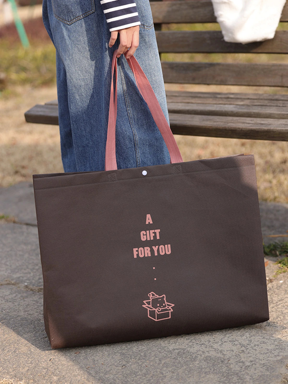 Boutique Non-Woven Tote Bags — 5 Styles product view 1