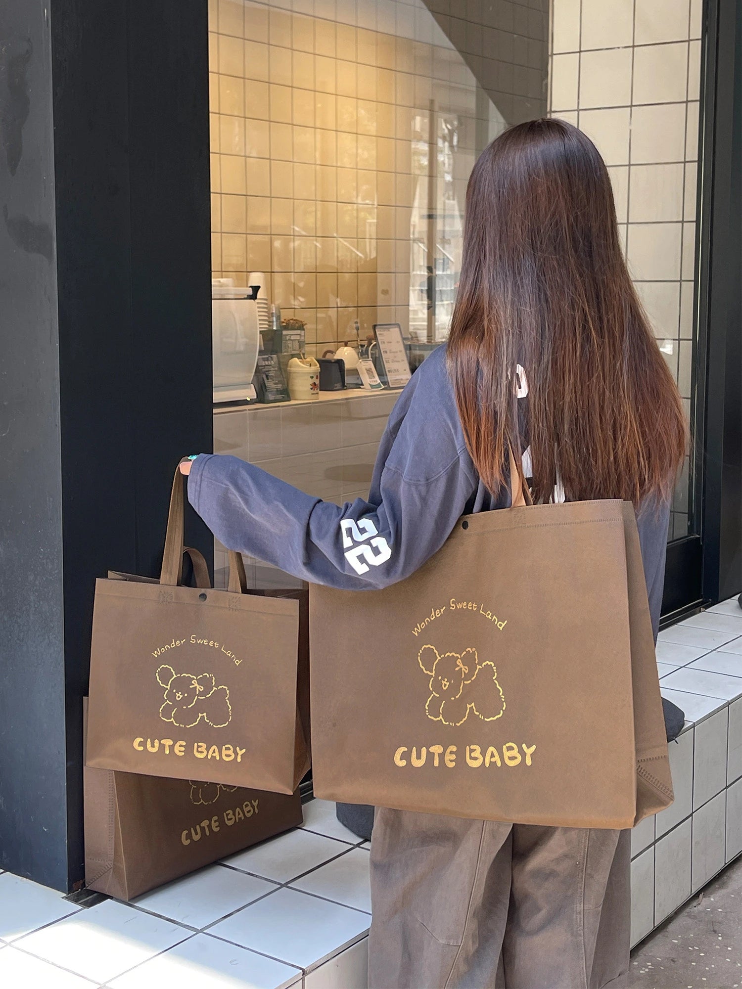 Boutique Non-Woven Tote Bags — 5 Styles product view 1