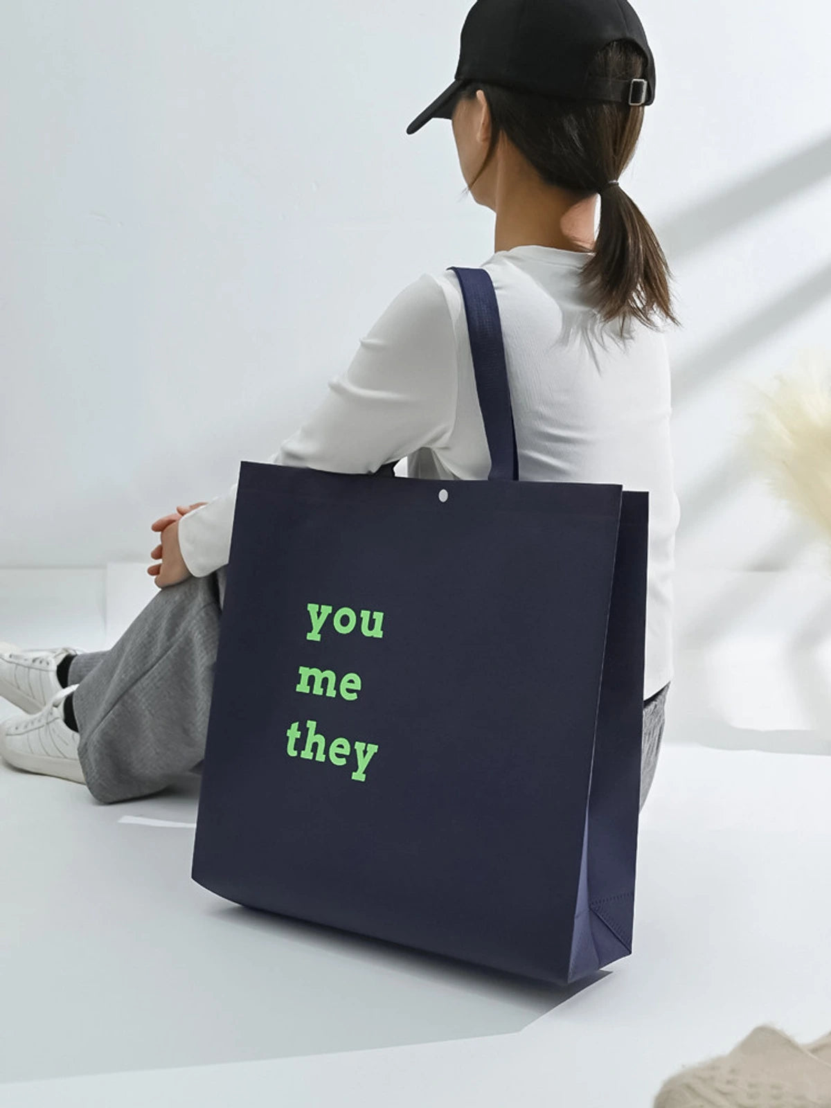 Boutique Non-Woven Tote Bags — 5 Styles product view 2