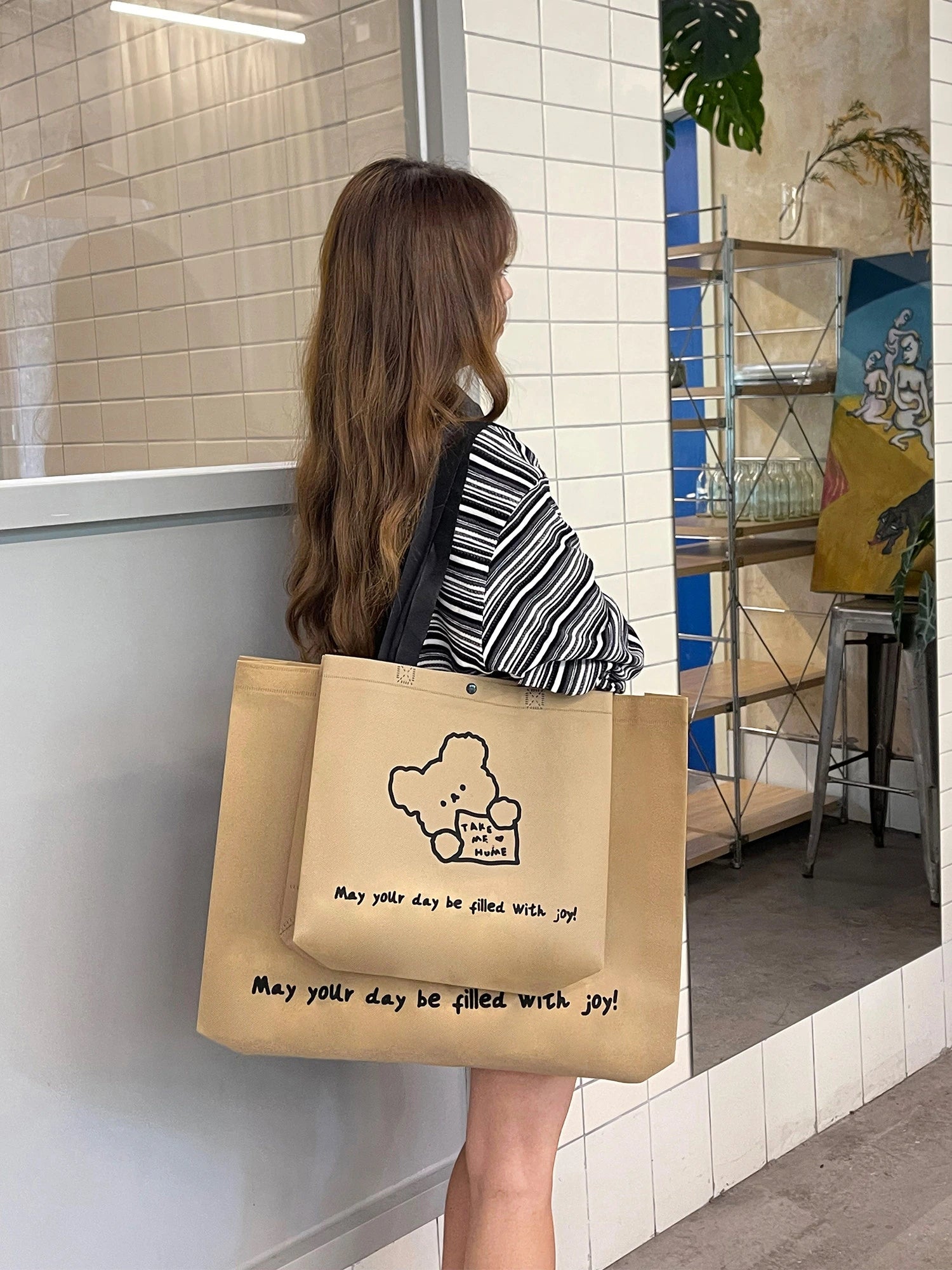 Boutique Non-Woven Tote Bags — 5 Styles product view 3
