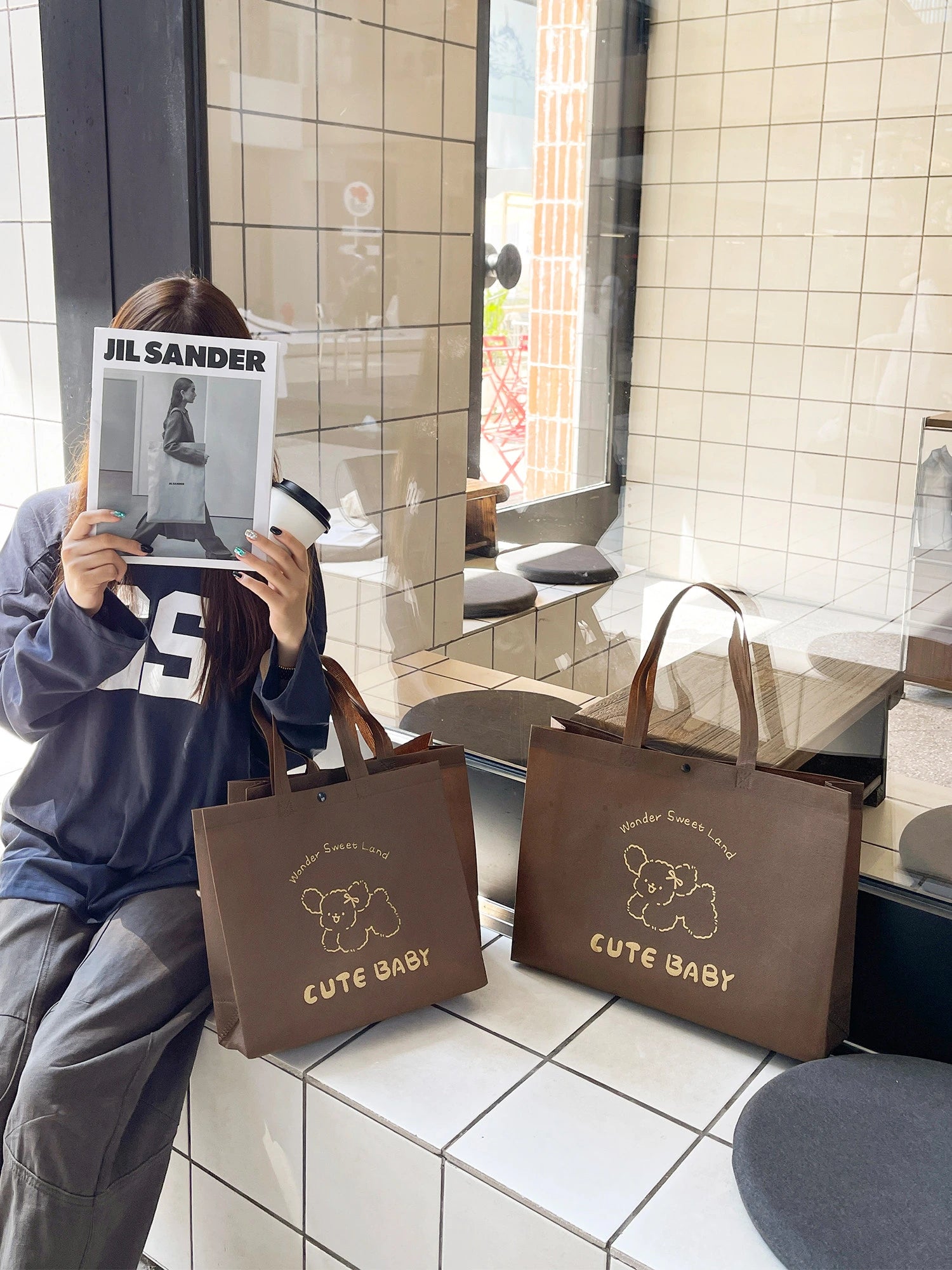 Boutique Non-Woven Tote Bags — 5 Styles product view 3