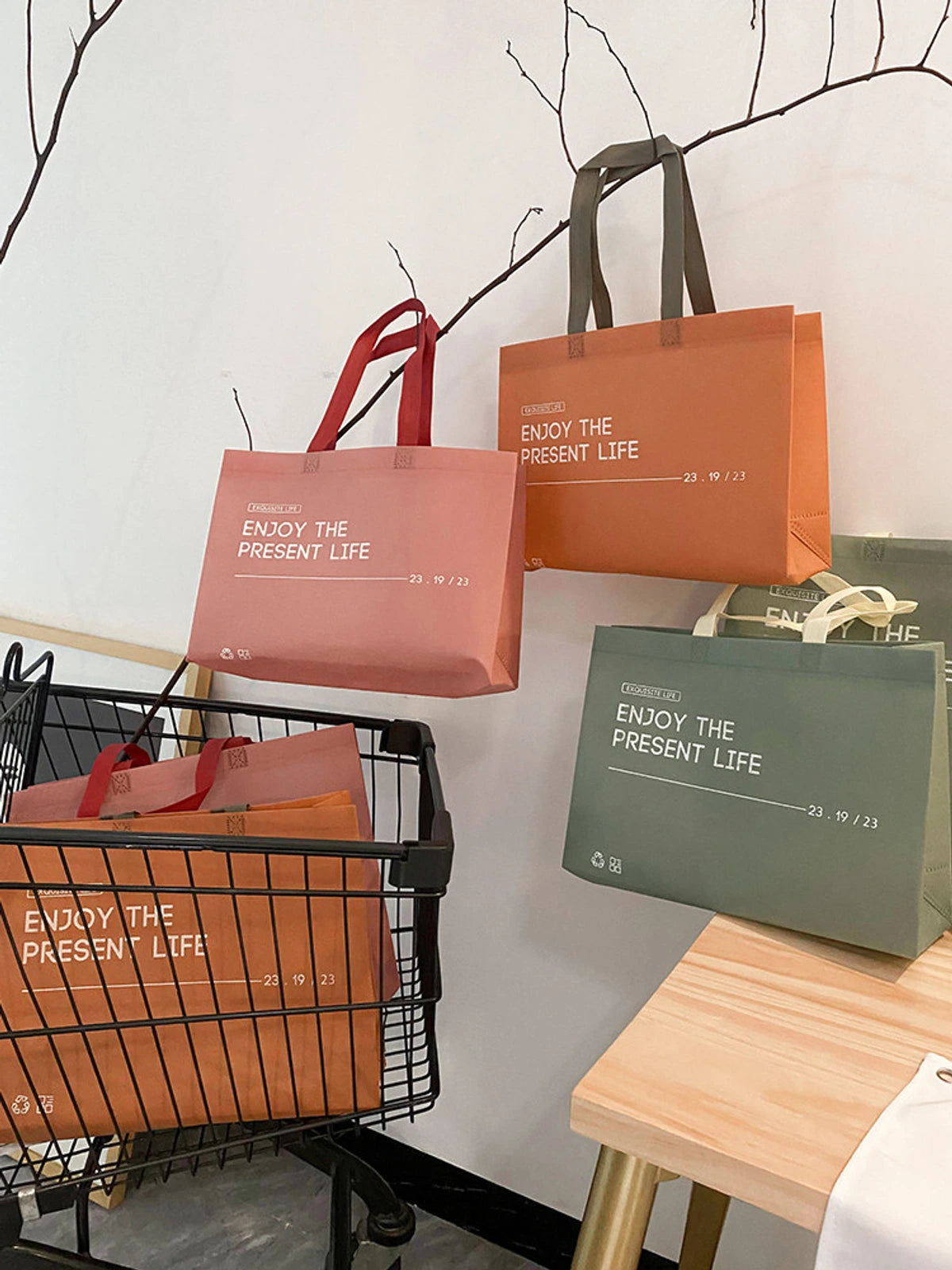 Boutique Non-Woven Tote Bags — 5 Styles product view 4