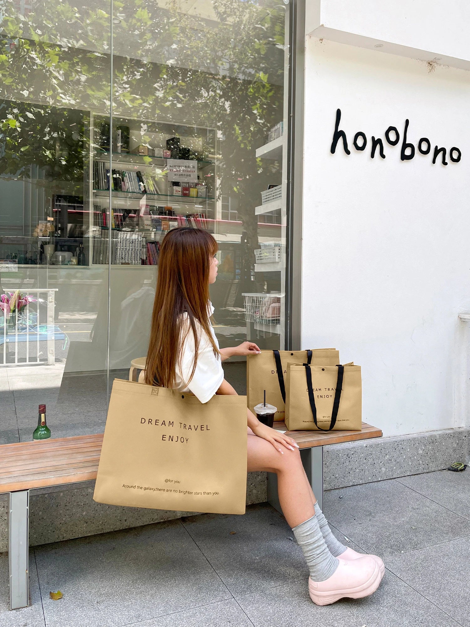 Boutique Non-Woven Tote Bags — 5 Styles product view 4