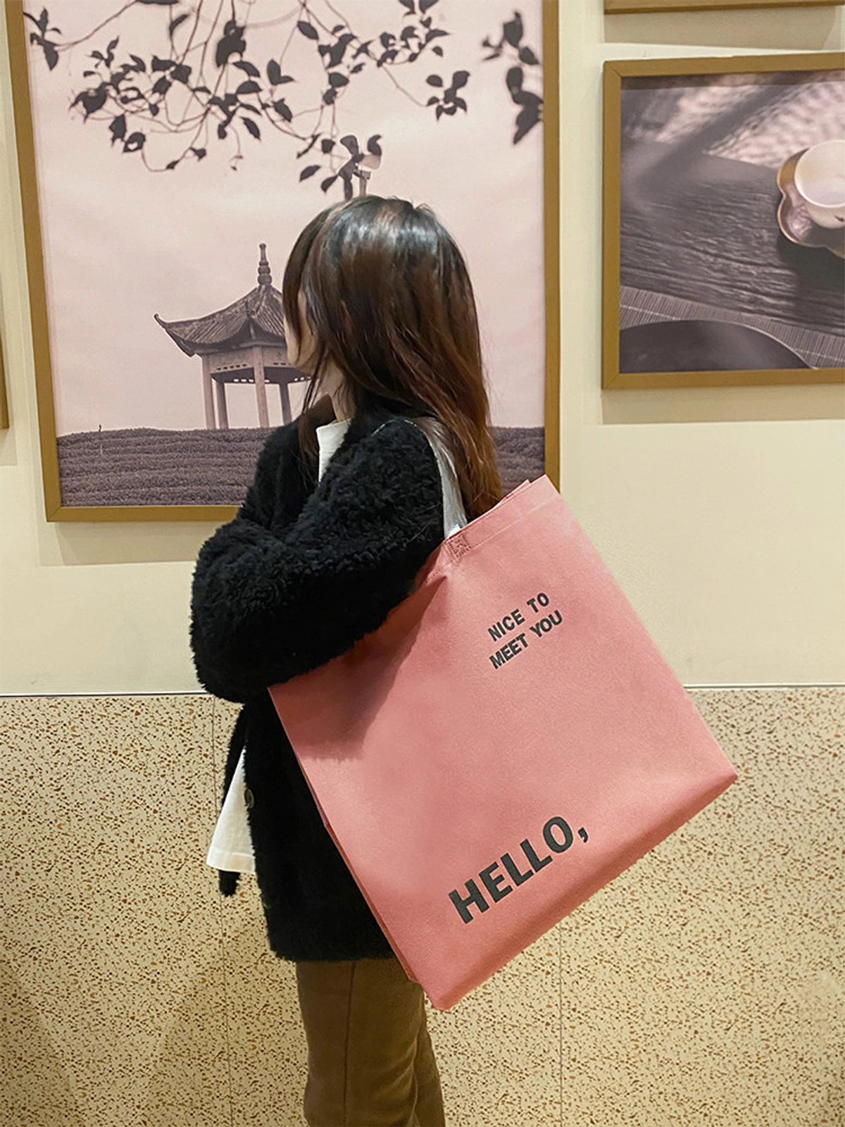 Boutique Non-Woven Tote Bags — 5 Styles product view 4