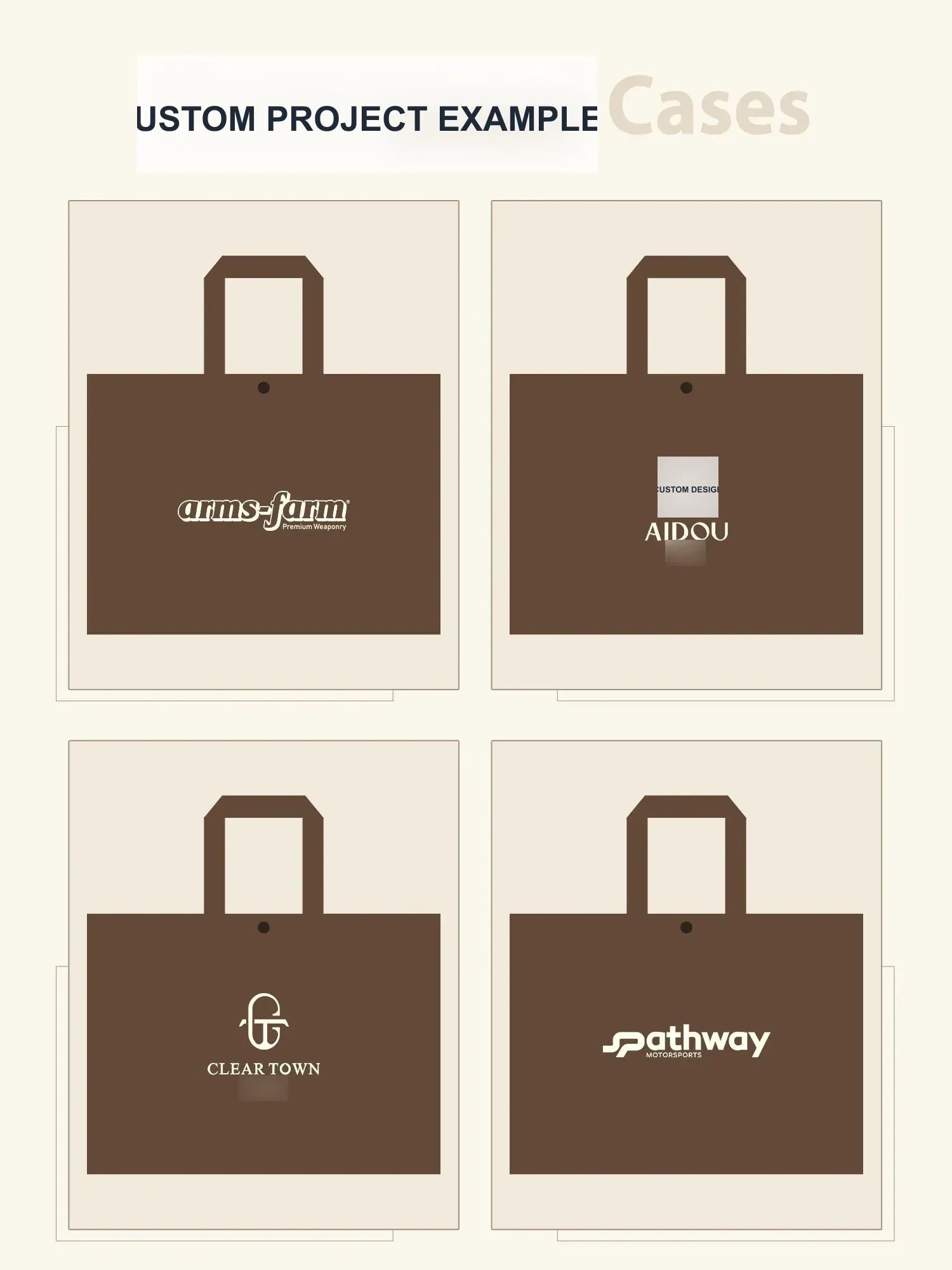 Boutique Non-Woven Tote Bags — 5 Styles product view 4