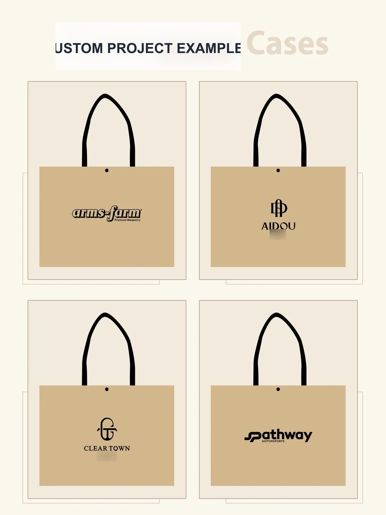 Boutique Non-Woven Tote Bags — 5 Styles product view 5