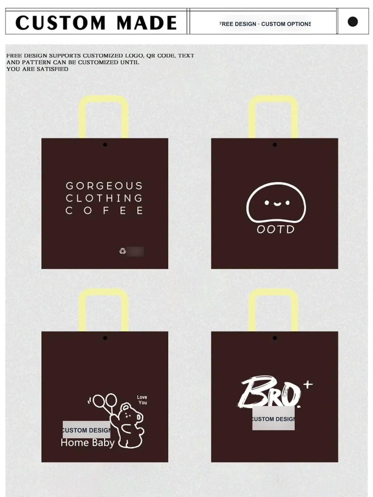 Boutique Non-Woven Tote Bags — 5 Styles product view 5