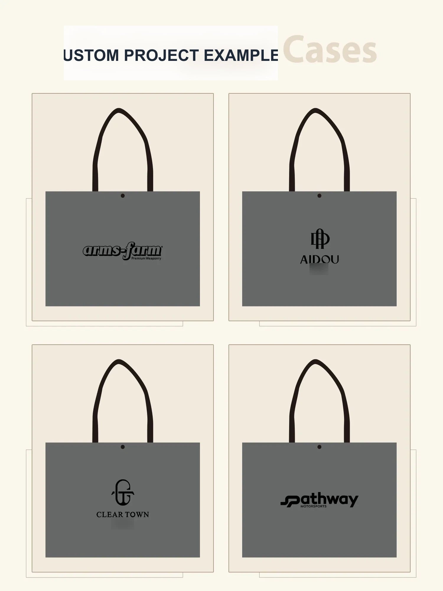 Boutique Non-Woven Tote Bags — 5 Styles product view 5