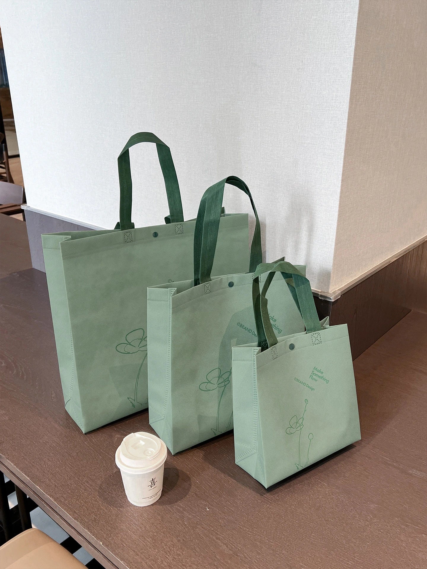 Boutique Non-Woven Tote Bags — 5 Styles product view 5