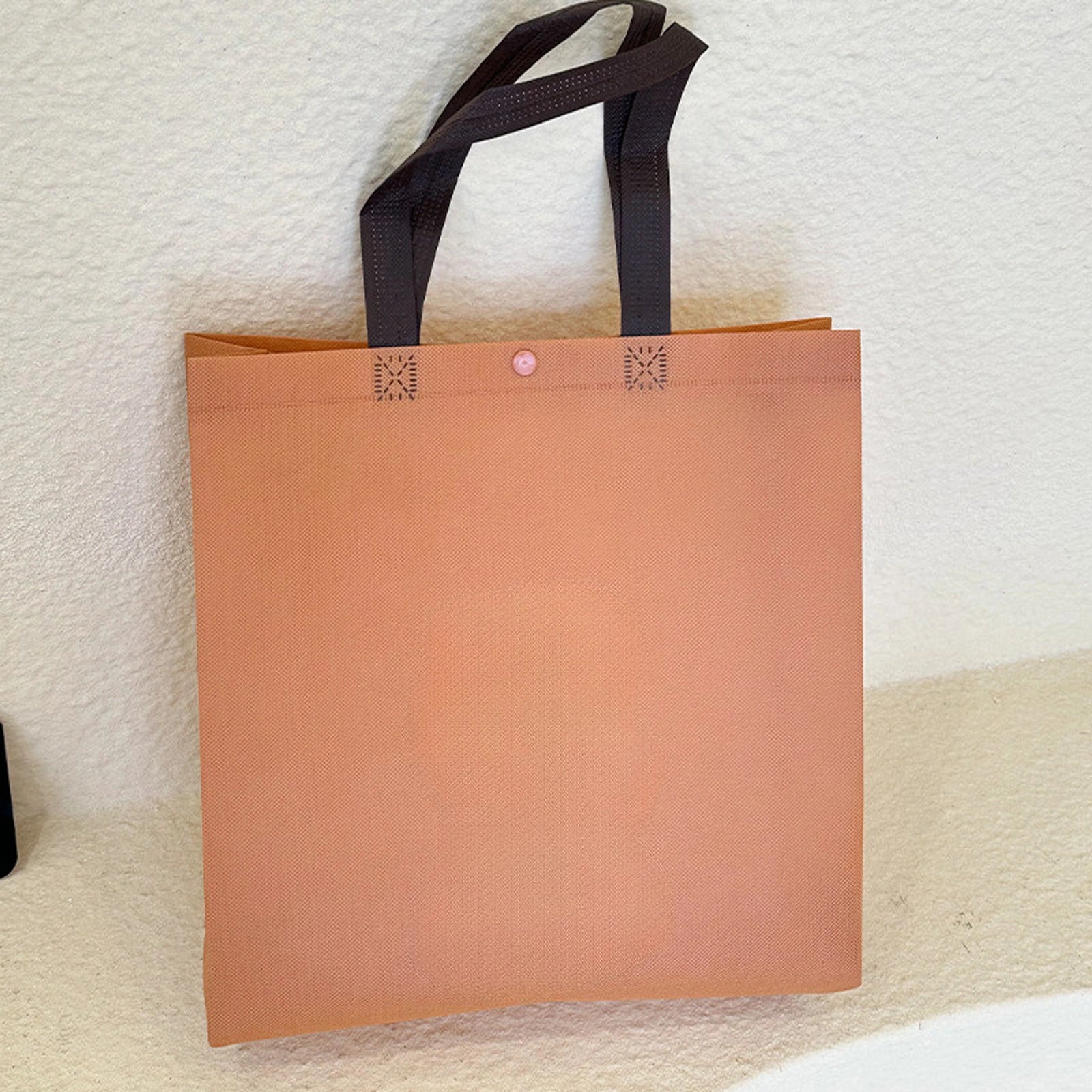 Boutique Non-Woven Tote Bags — 5 Styles — CaramelPlain