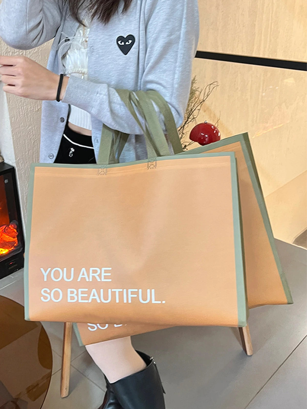 Boutique Non-Woven Tote Bags — 6 Styles product view 1