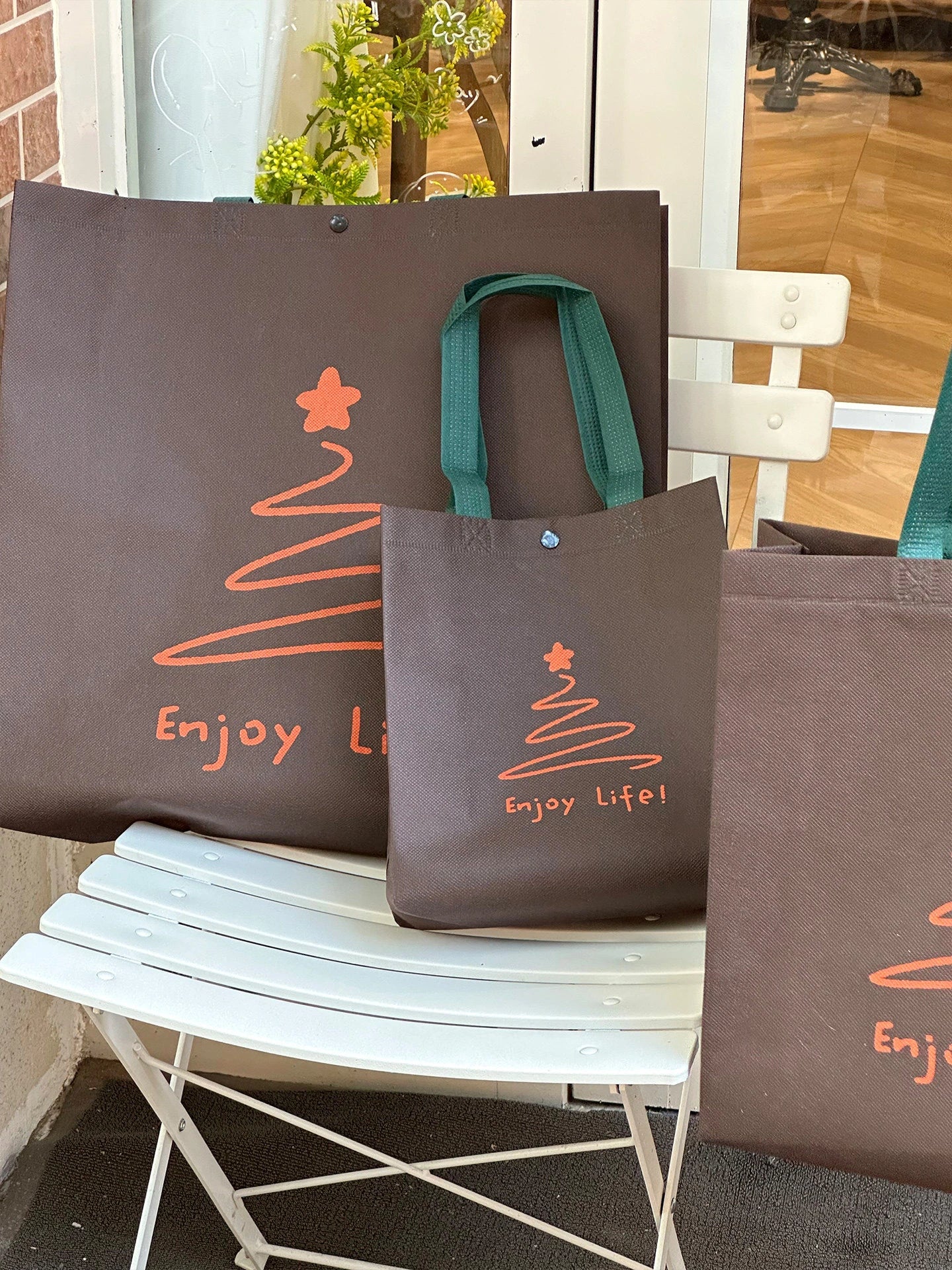 Boutique Non-Woven Tote Bags — 6 Styles product view 1