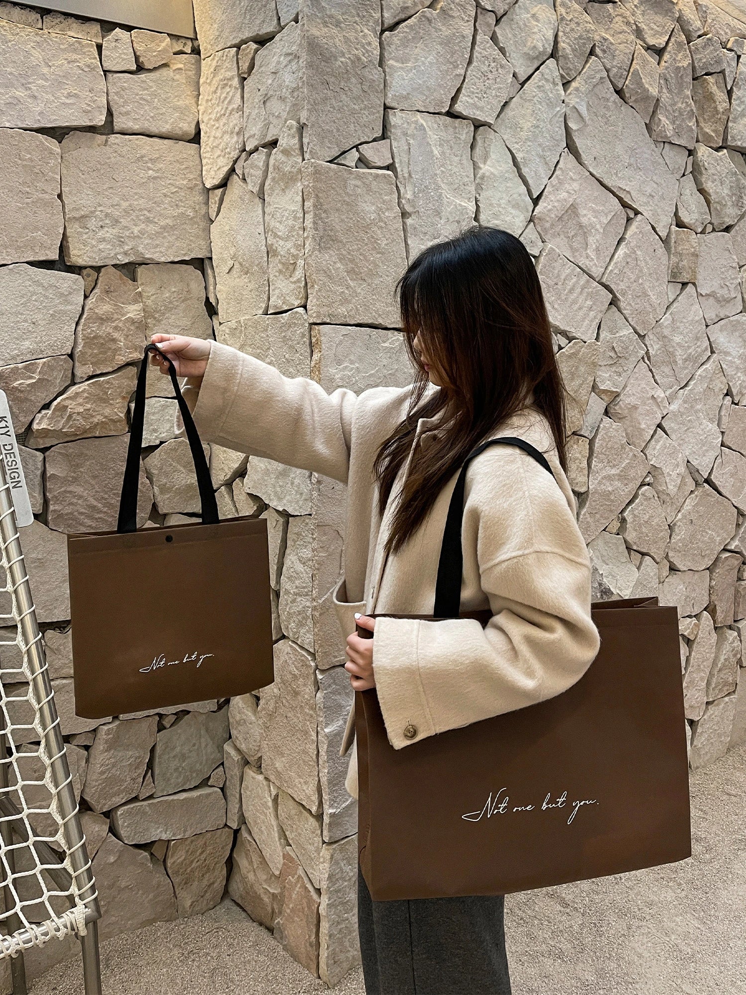 Boutique Non-Woven Tote Bags — 6 Styles product view 1