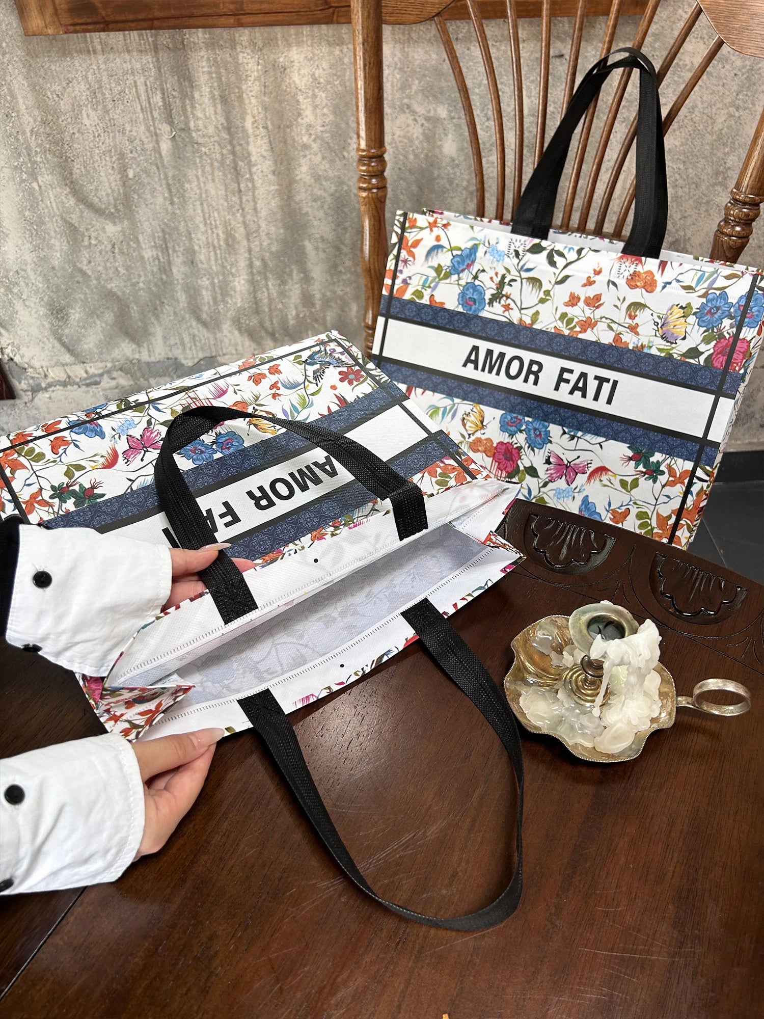 Boutique Non-Woven Tote Bags — 6 Styles product view 2