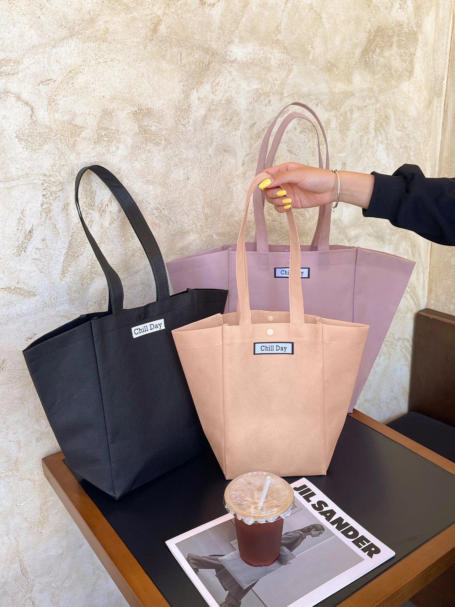 Boutique Non-Woven Tote Bags — 6 Styles product view 4