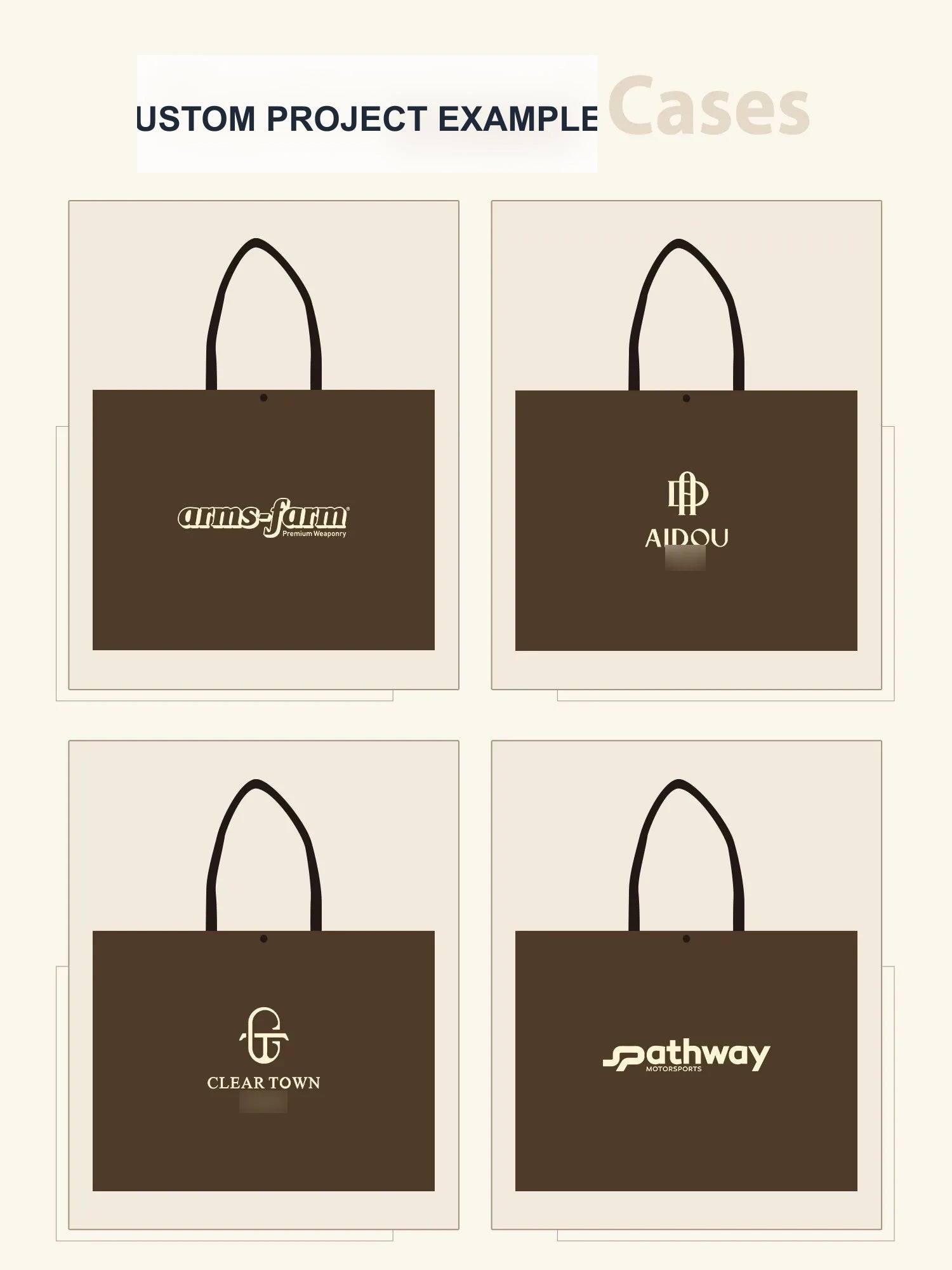 Boutique Non-Woven Tote Bags — 6 Styles product view 5