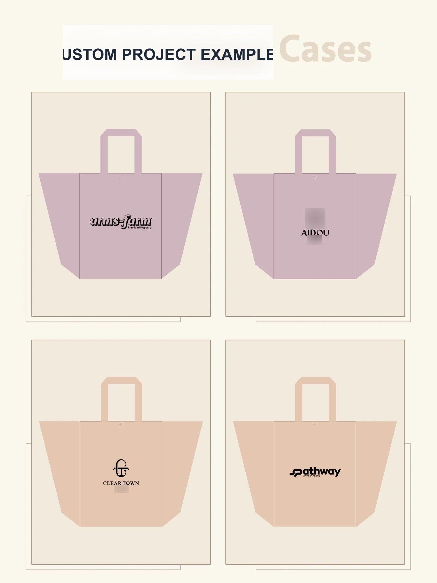 Boutique Non-Woven Tote Bags — 6 Styles product view 5