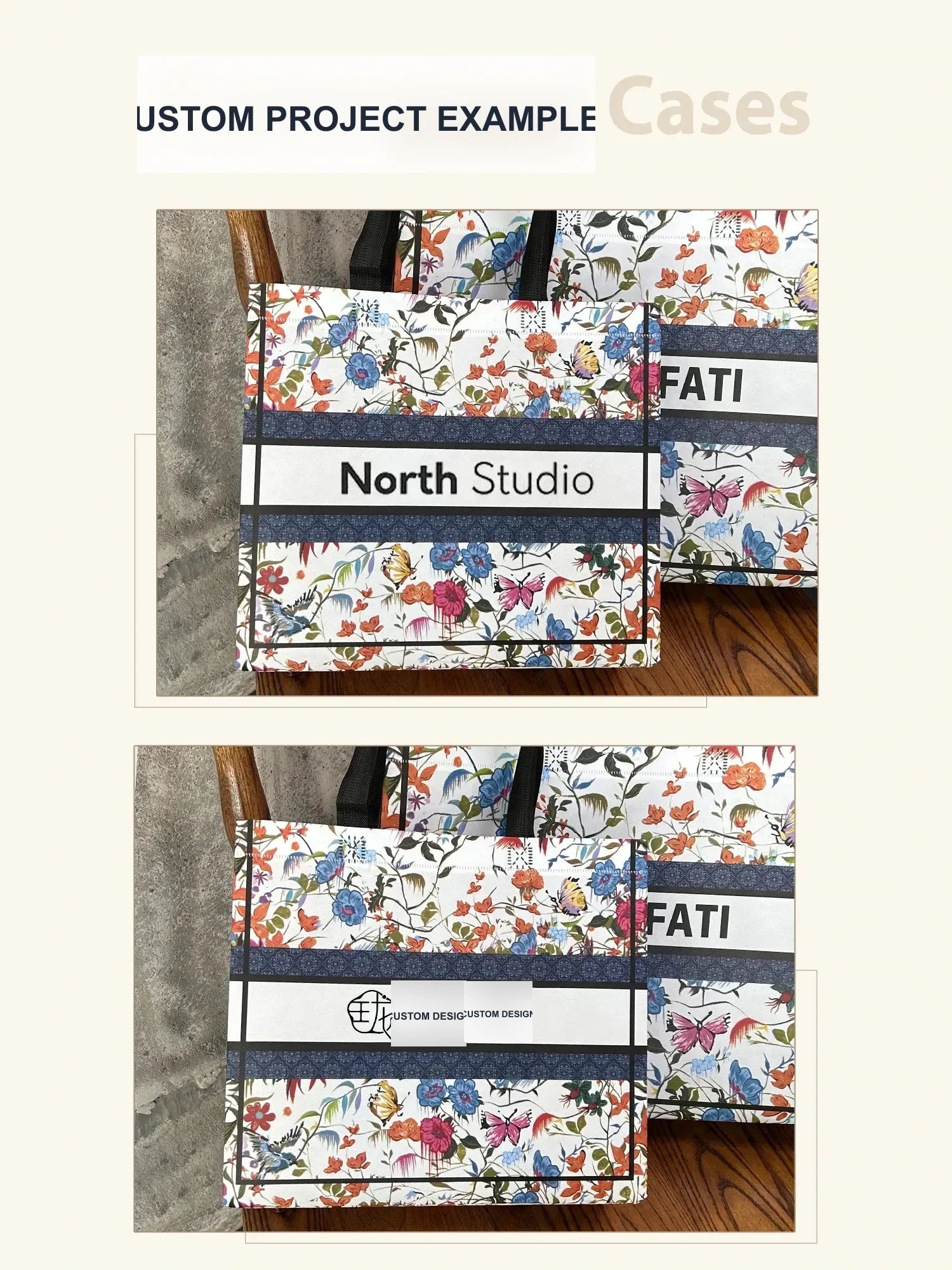 Boutique Non-Woven Tote Bags — 6 Styles product view 5