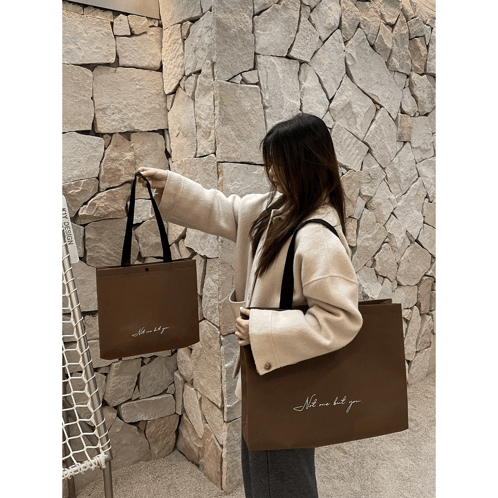 Boutique Non-Woven Tote Bags — 6 Styles animated product view 1