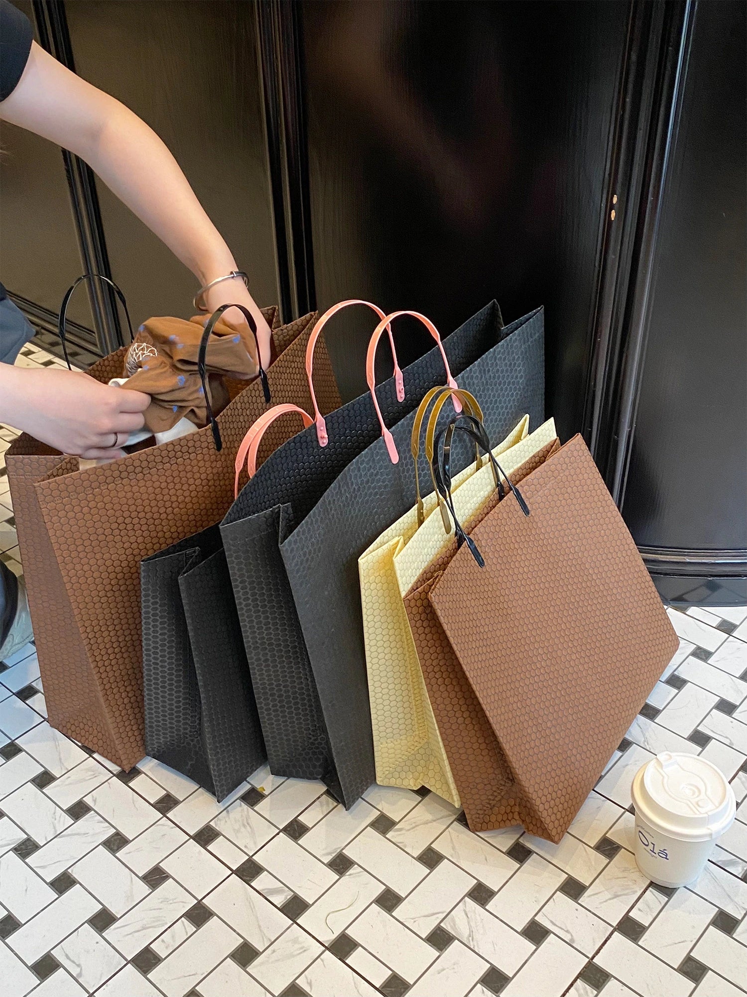 Boutique Non-Woven Tote Bags — 7 Styles product view 1