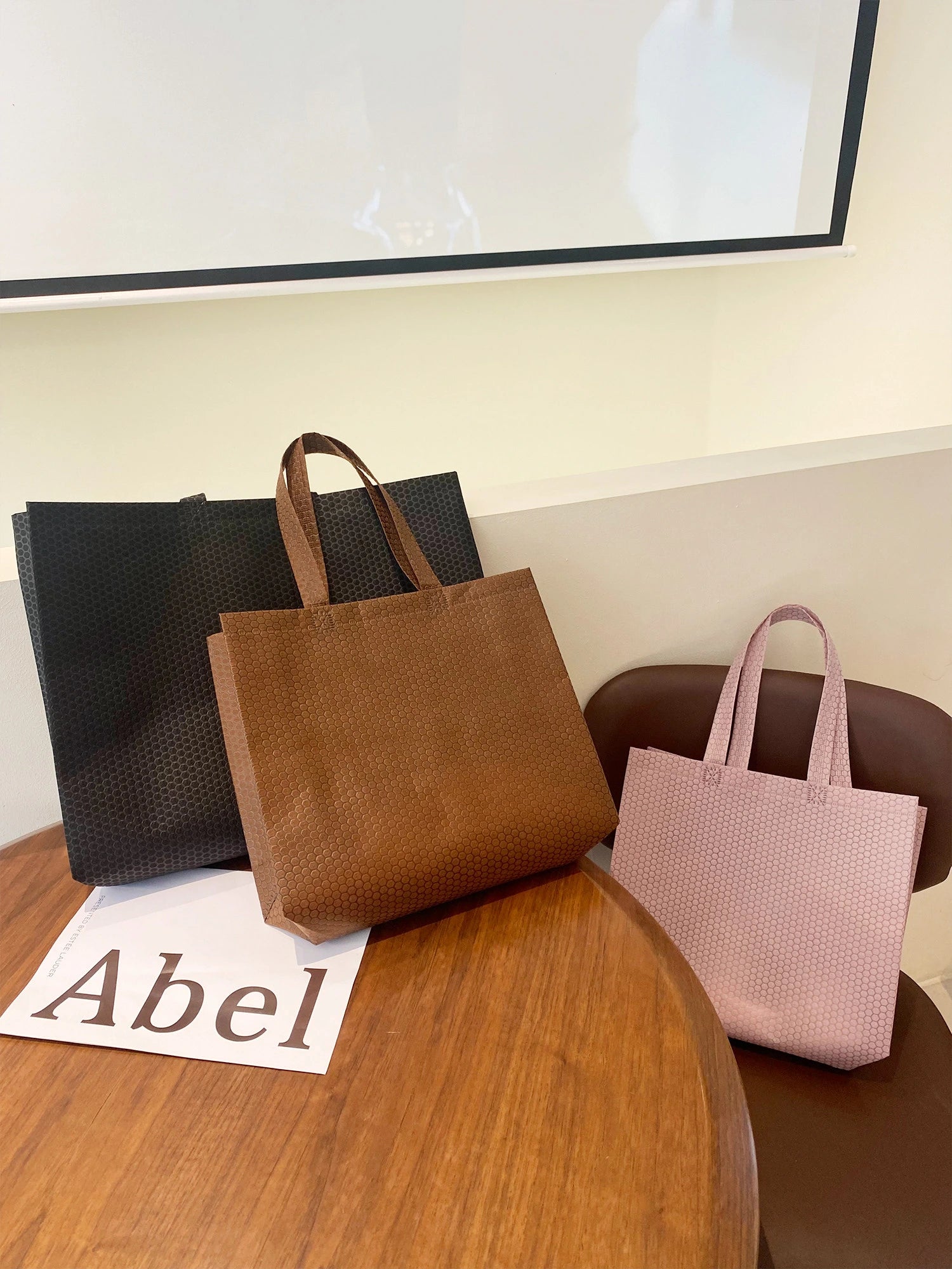 Boutique Non-Woven Tote Bags — 7 Styles product view 1