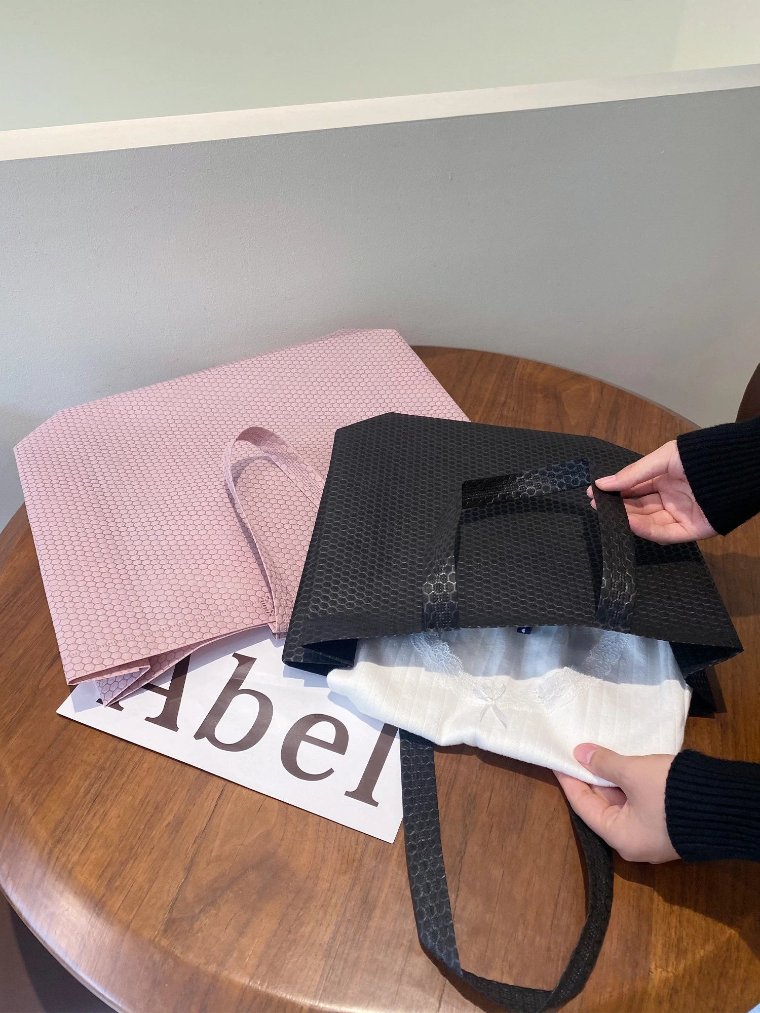 Boutique Non-Woven Tote Bags — 7 Styles product view 2