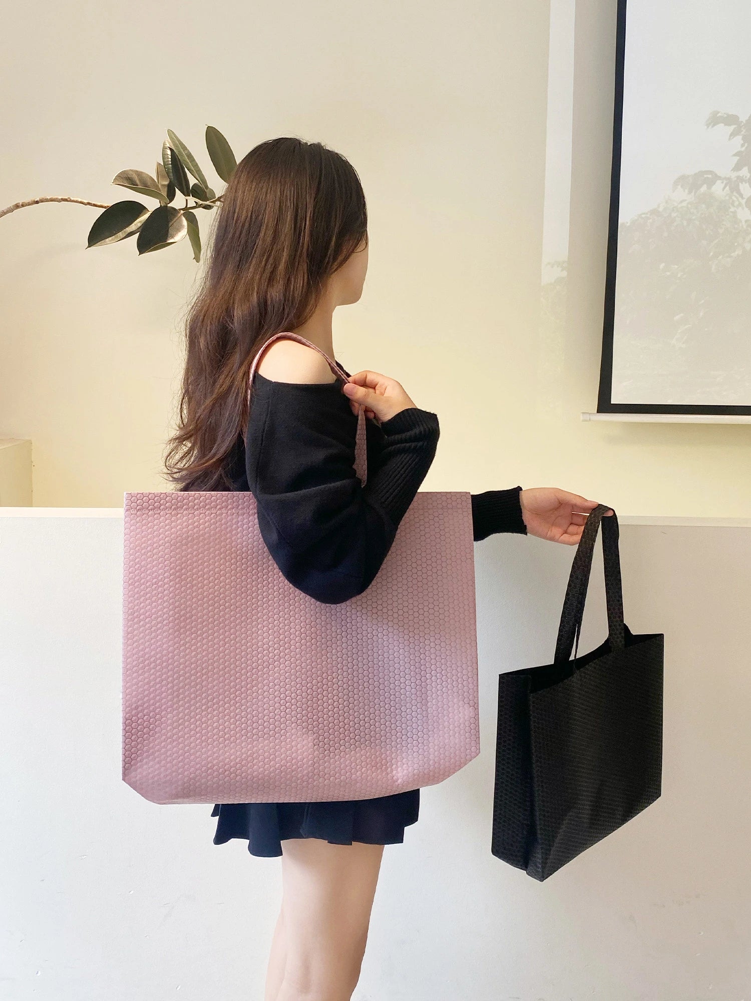 Boutique Non-Woven Tote Bags — 7 Styles product view 4