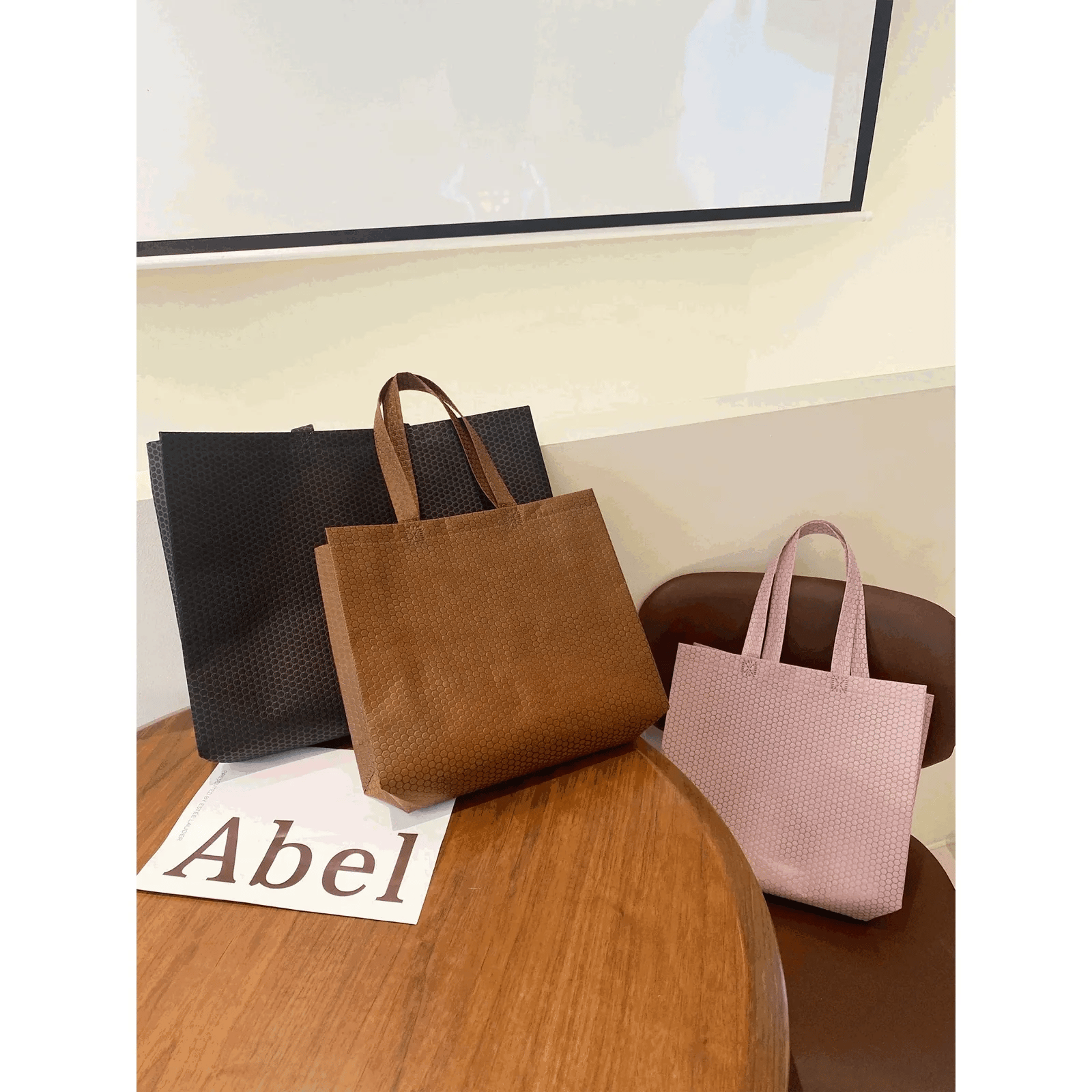 Boutique Non-Woven Tote Bags — 7 Styles animated product view 1