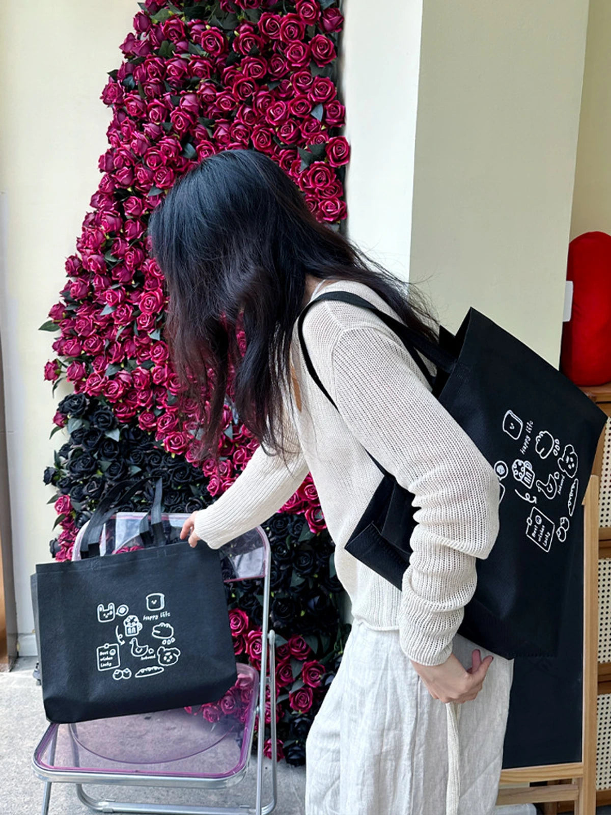 Boutique Non-Woven Tote Bags — 8 Styles product view 2