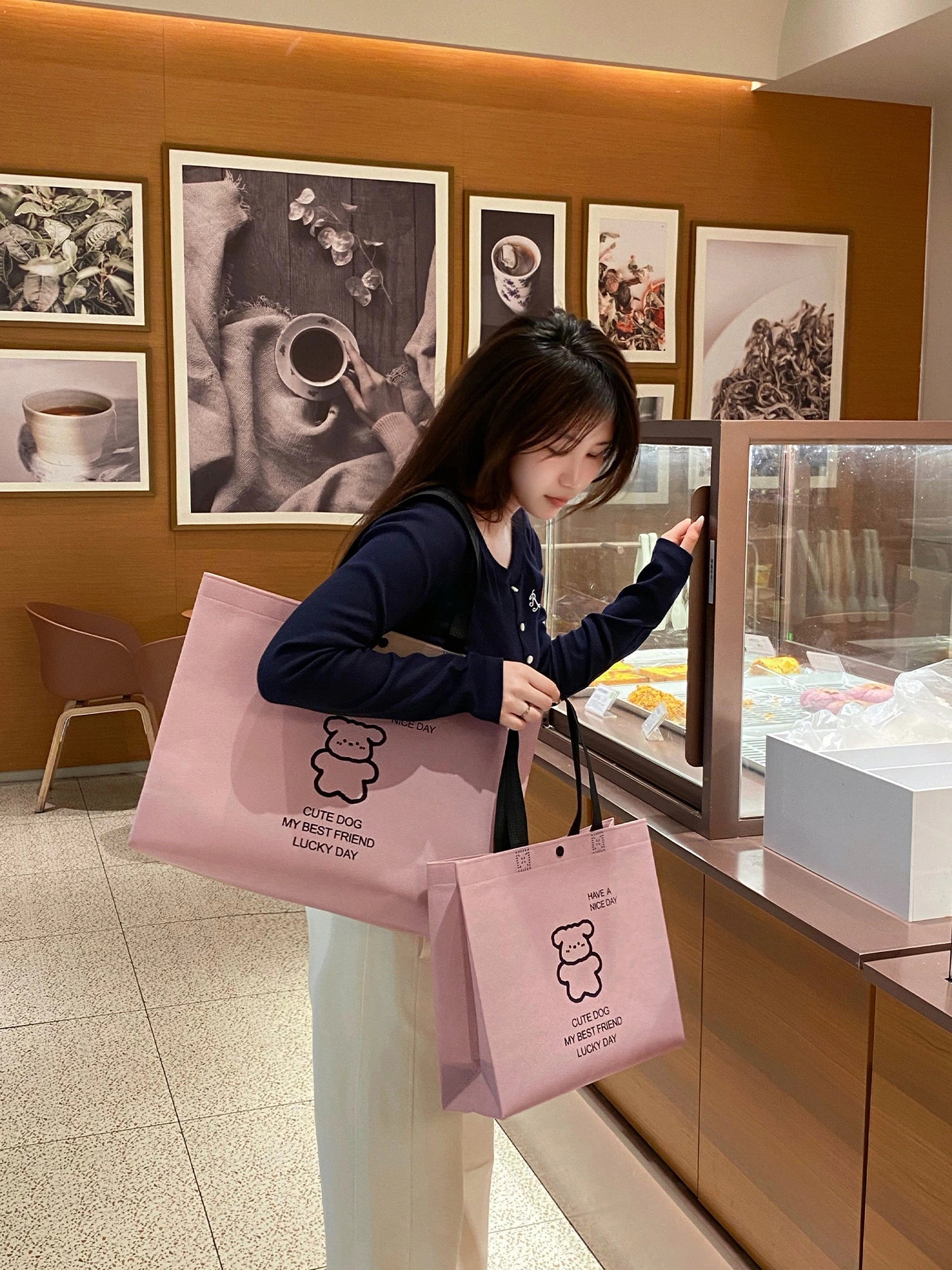 Boutique Non-Woven Tote Bags — 9 Styles product view 1