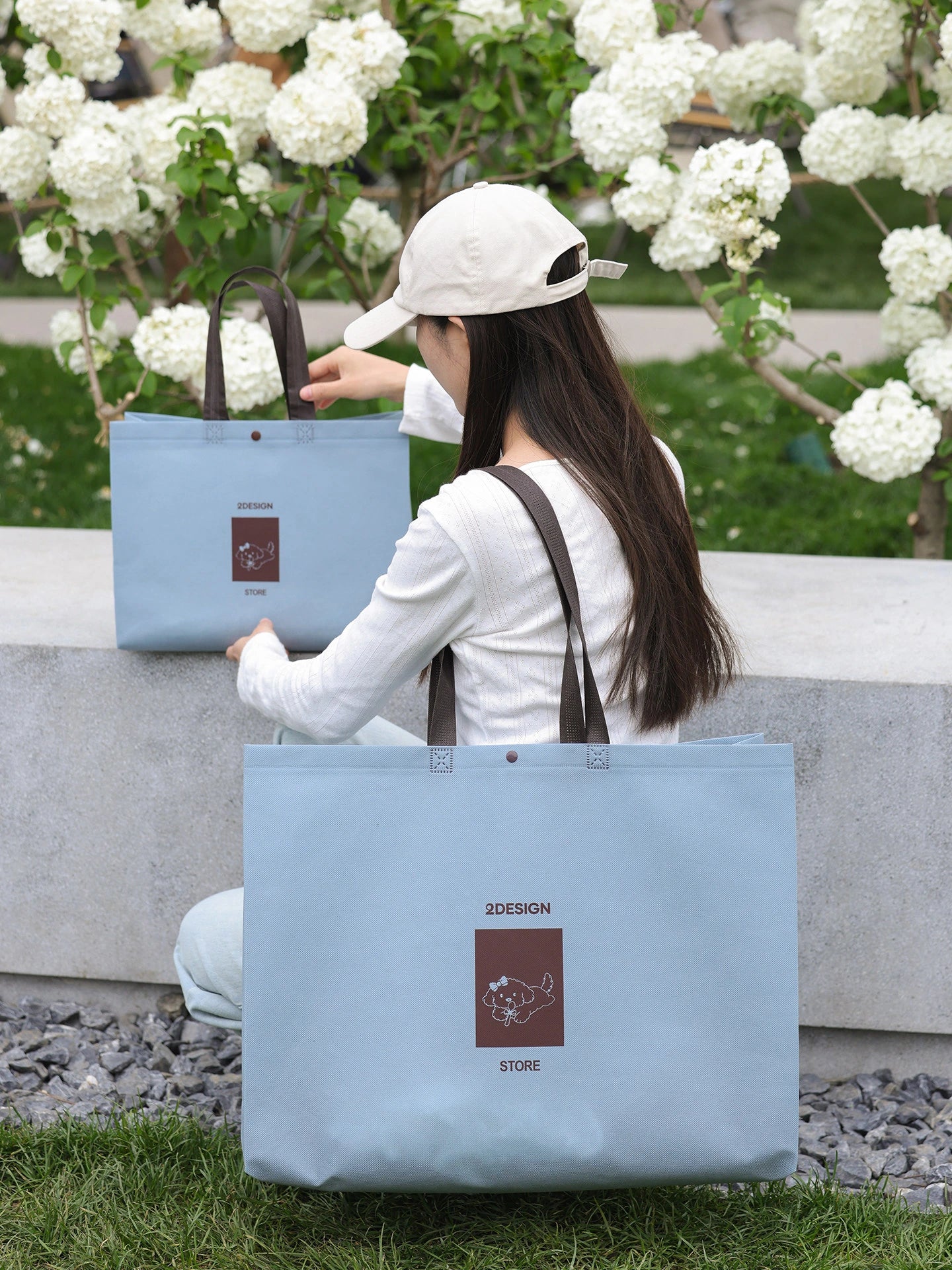 Boutique Non-Woven Tote Bags — 9 Styles product view 1