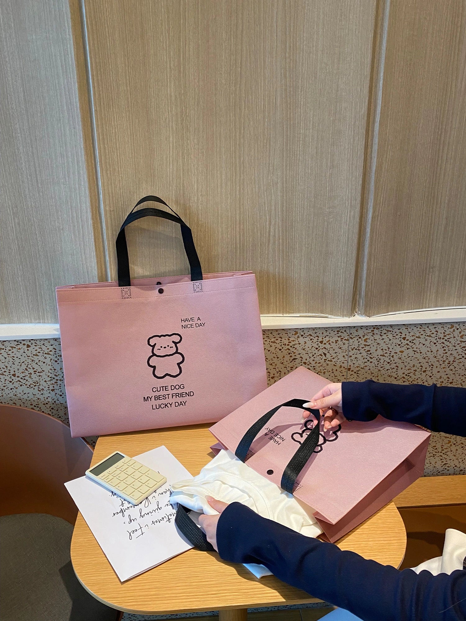 Boutique Non-Woven Tote Bags — 9 Styles product view 3