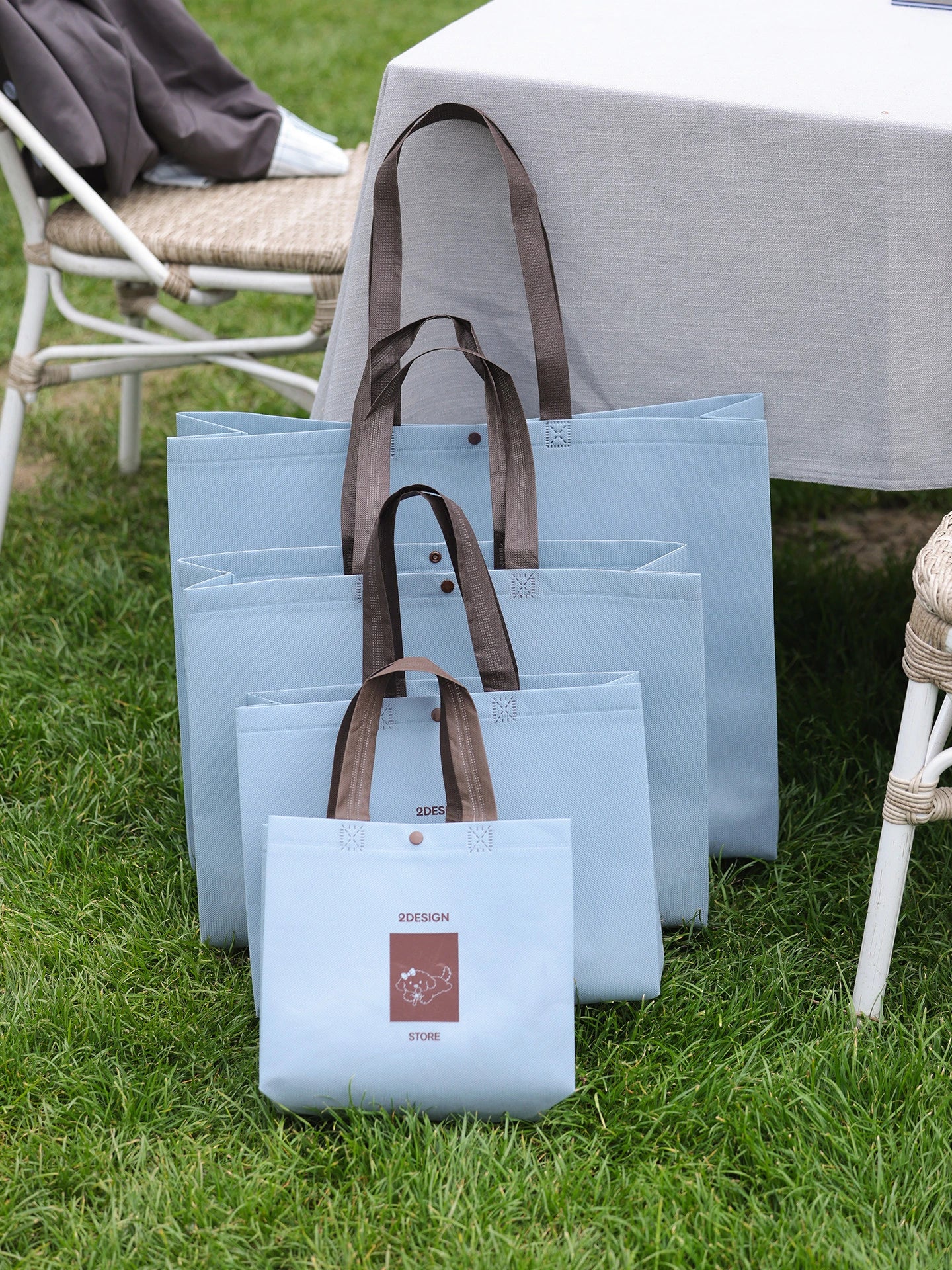 Boutique Non-Woven Tote Bags — 9 Styles product view 5