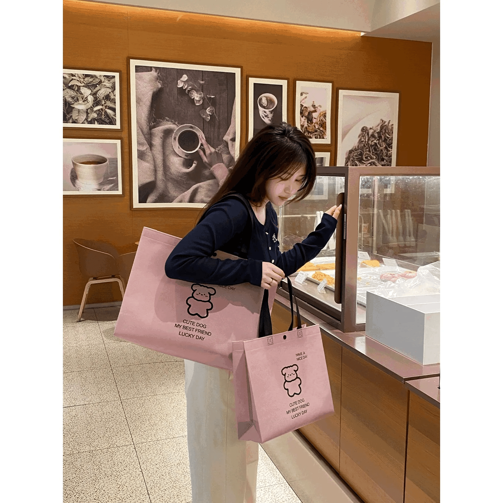 Boutique Non-Woven Tote Bags — 9 Styles animated product view 1