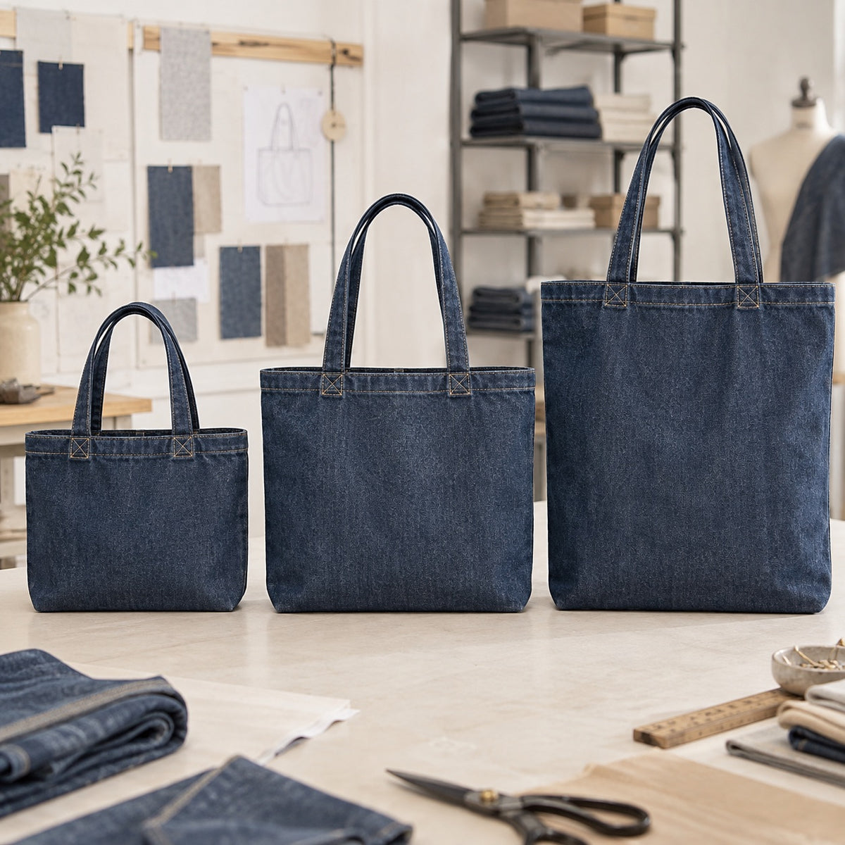 Custom tote bag manufacturing by ToteBag-Factory