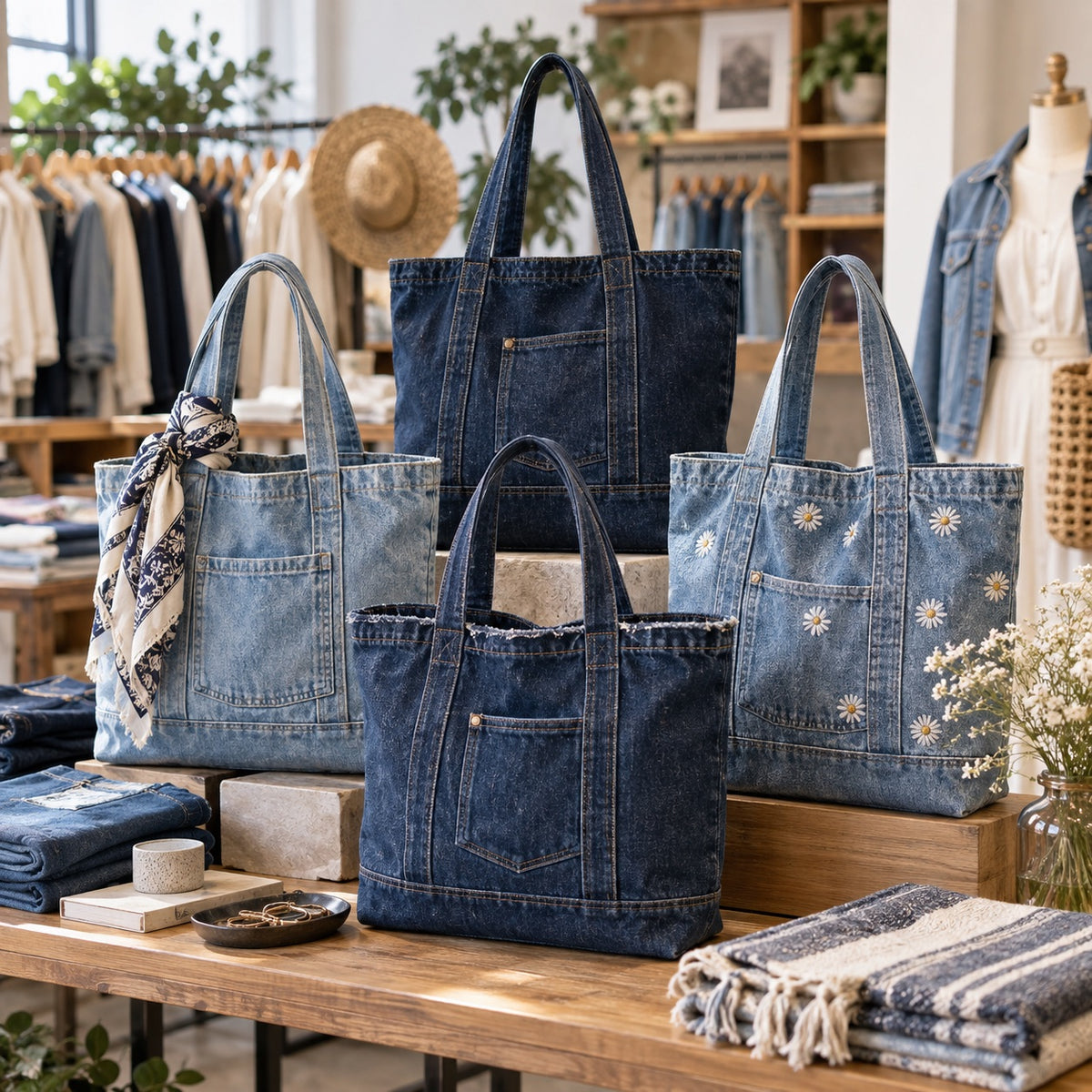 Custom tote bag manufacturing by ToteBag-Factory