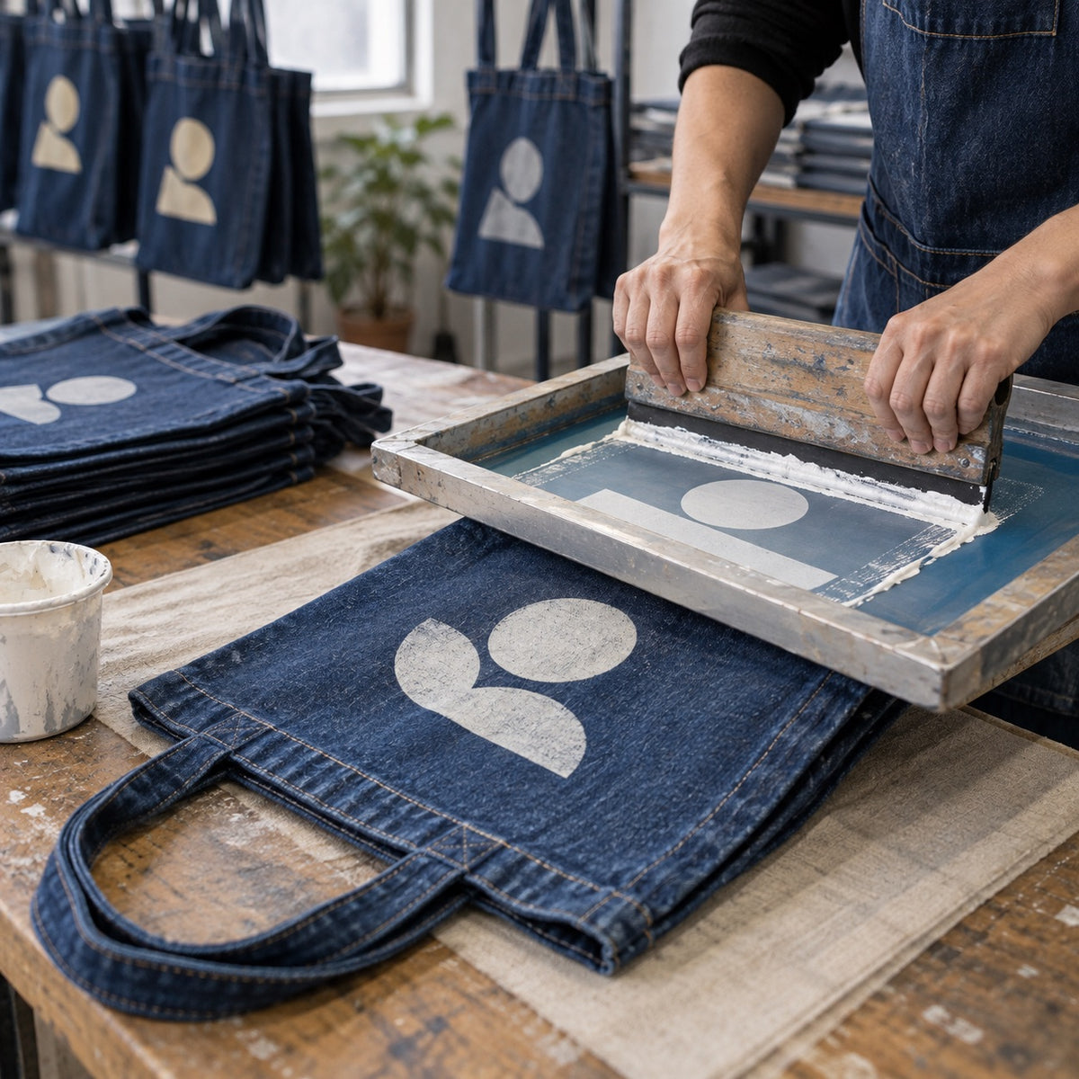 Custom tote bag manufacturing by ToteBag-Factory