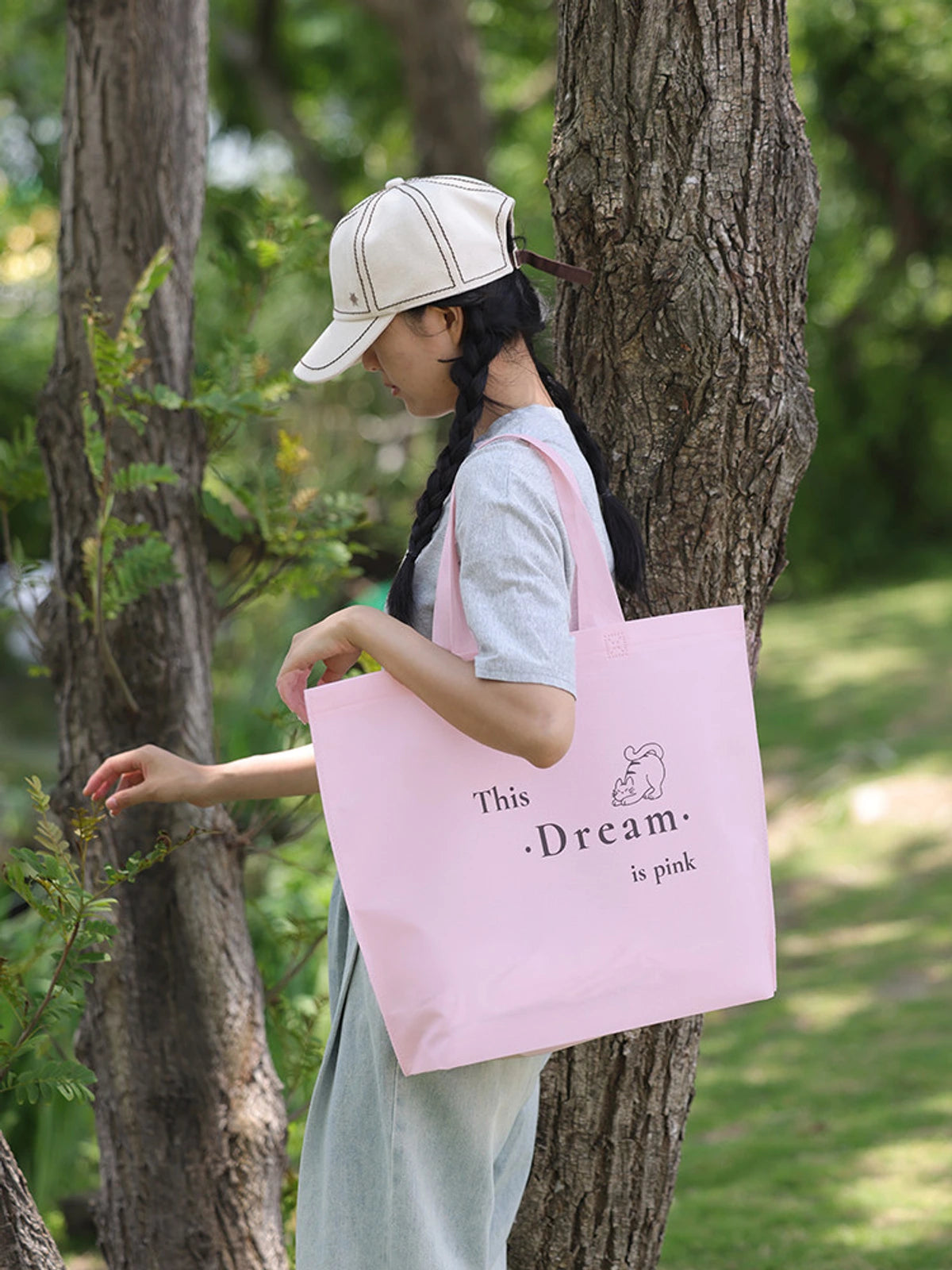 Cedar-Green Non-Woven Tote Bags — 15 Styles product view 3