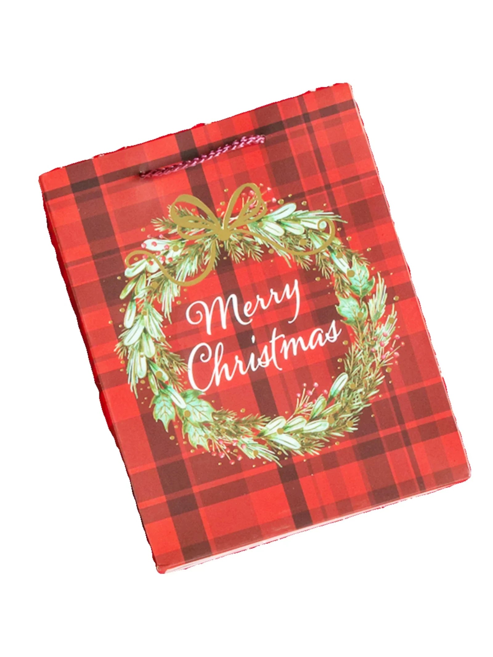 Christmas Paper Gift Bags with Rope Handles – product view