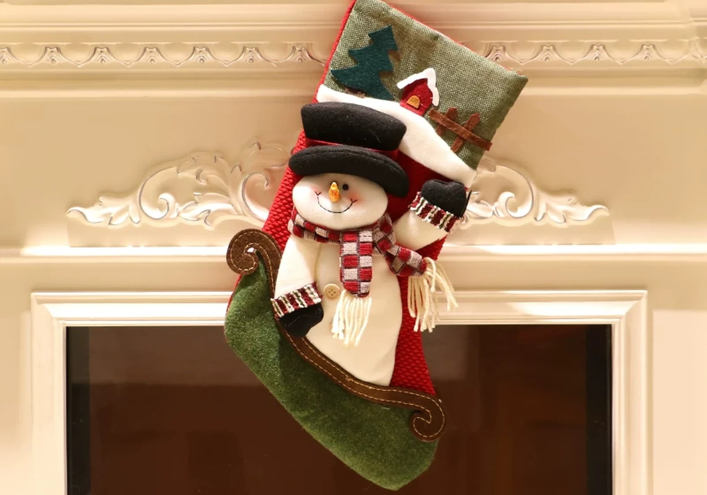 Christmas Stocking Gift Bags with Hanging Loops – selected option 39