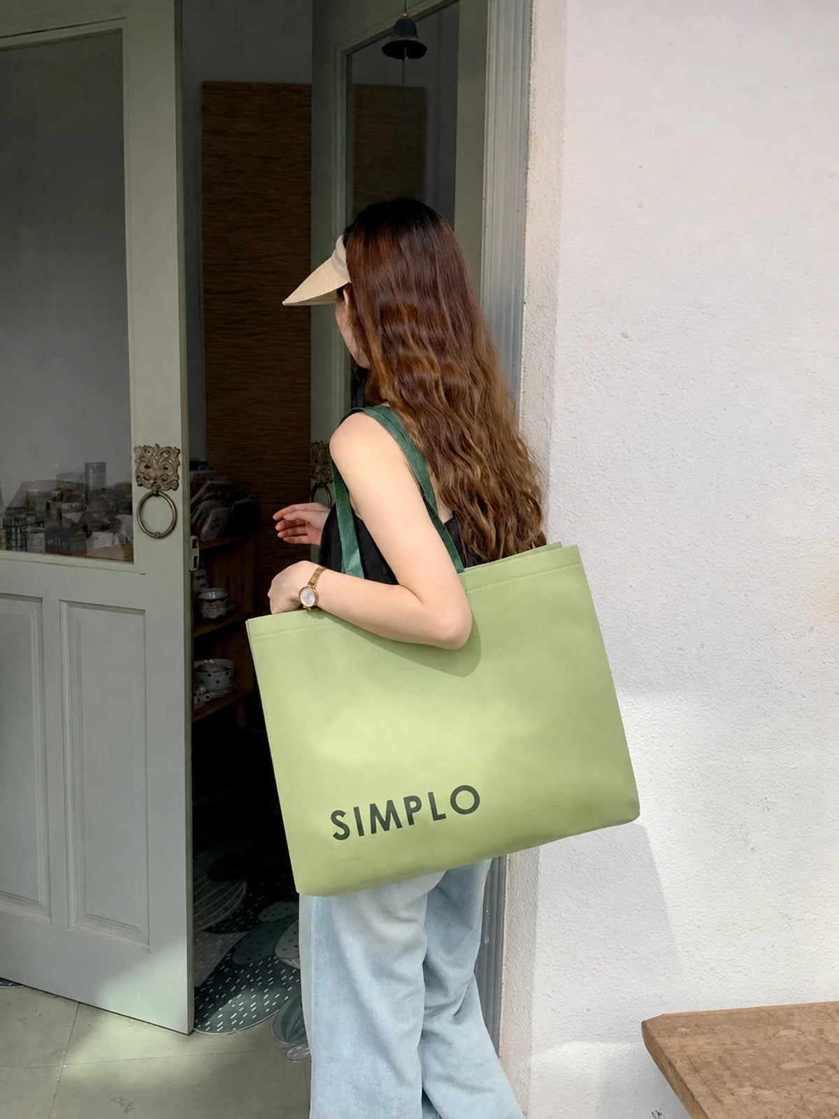 Colorful Non-Woven Tote Bags — 6 Colors product view 3