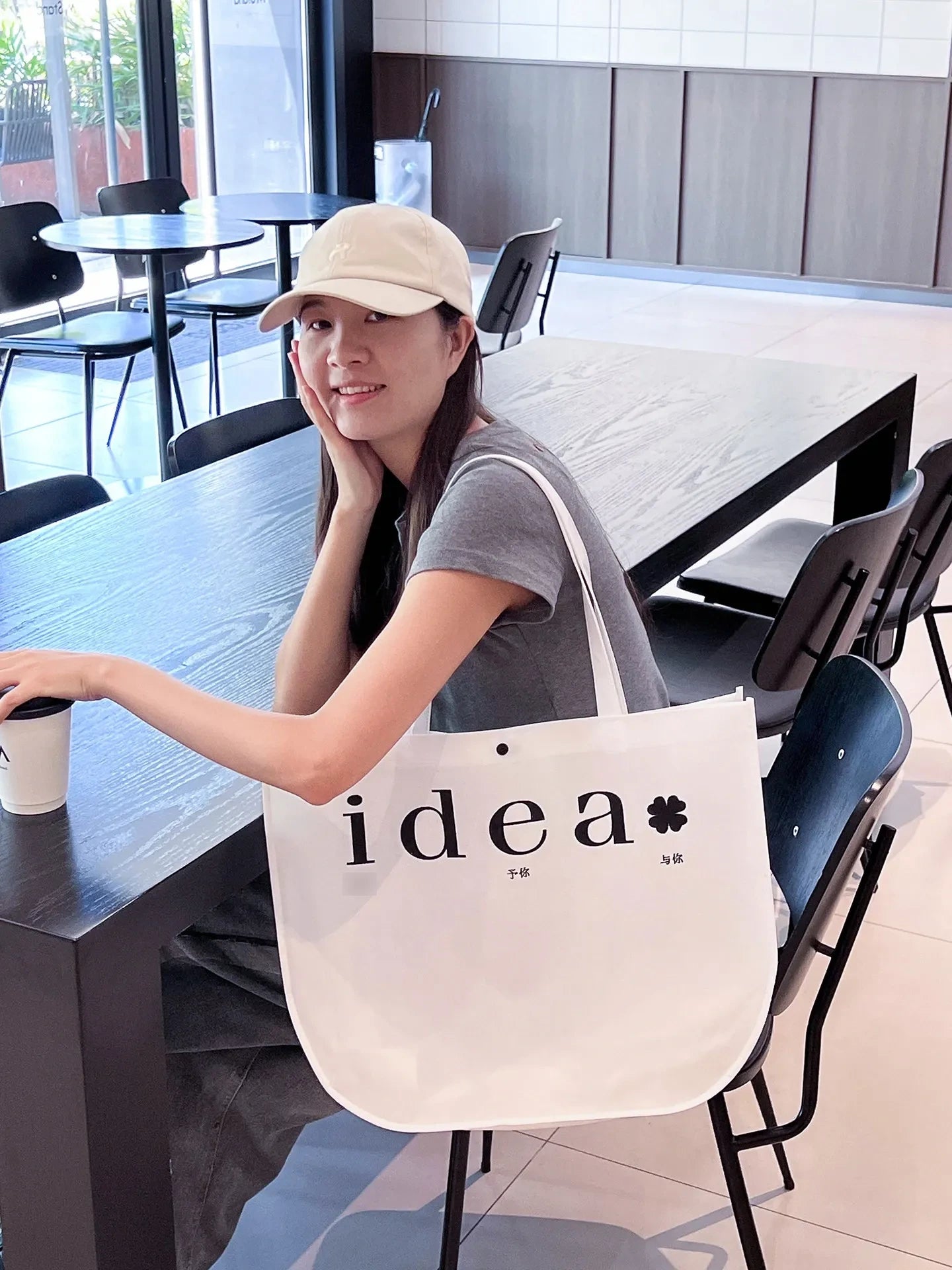 Crescent Non-Woven Tote Bags — 2 Styles product view 2