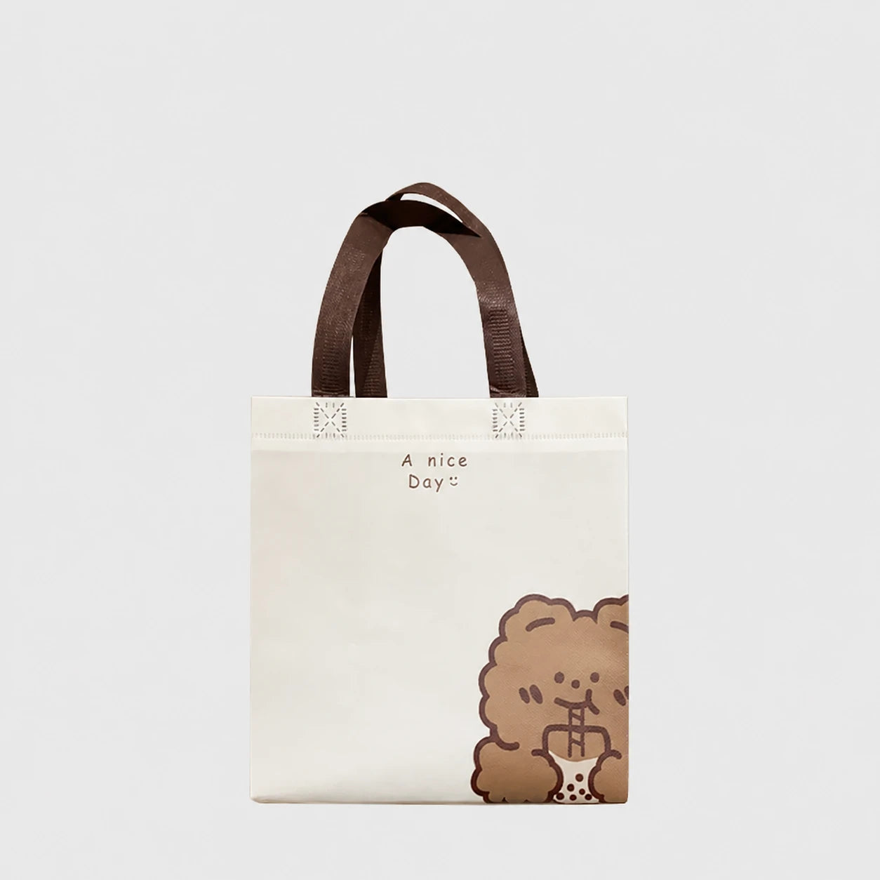 Bear design laminated non-woven gift bag variant
